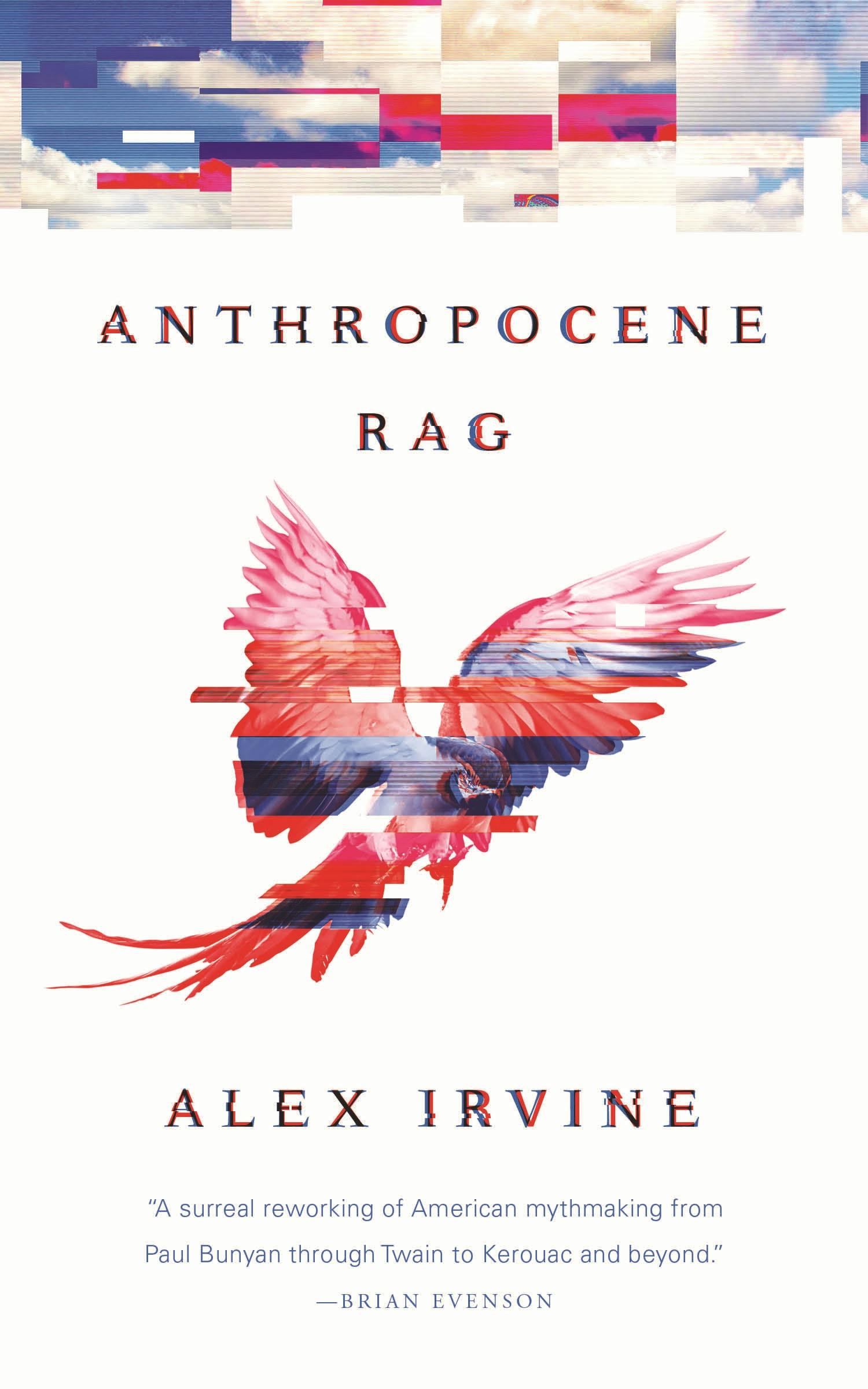 Cover for the book titled as: Anthropocene Rag