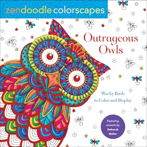 Zendoodle Colorscapes: Outrageous Owls