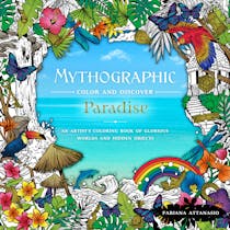 Mythographic Adult Coloring Book Page by OneFootedPhoenix on