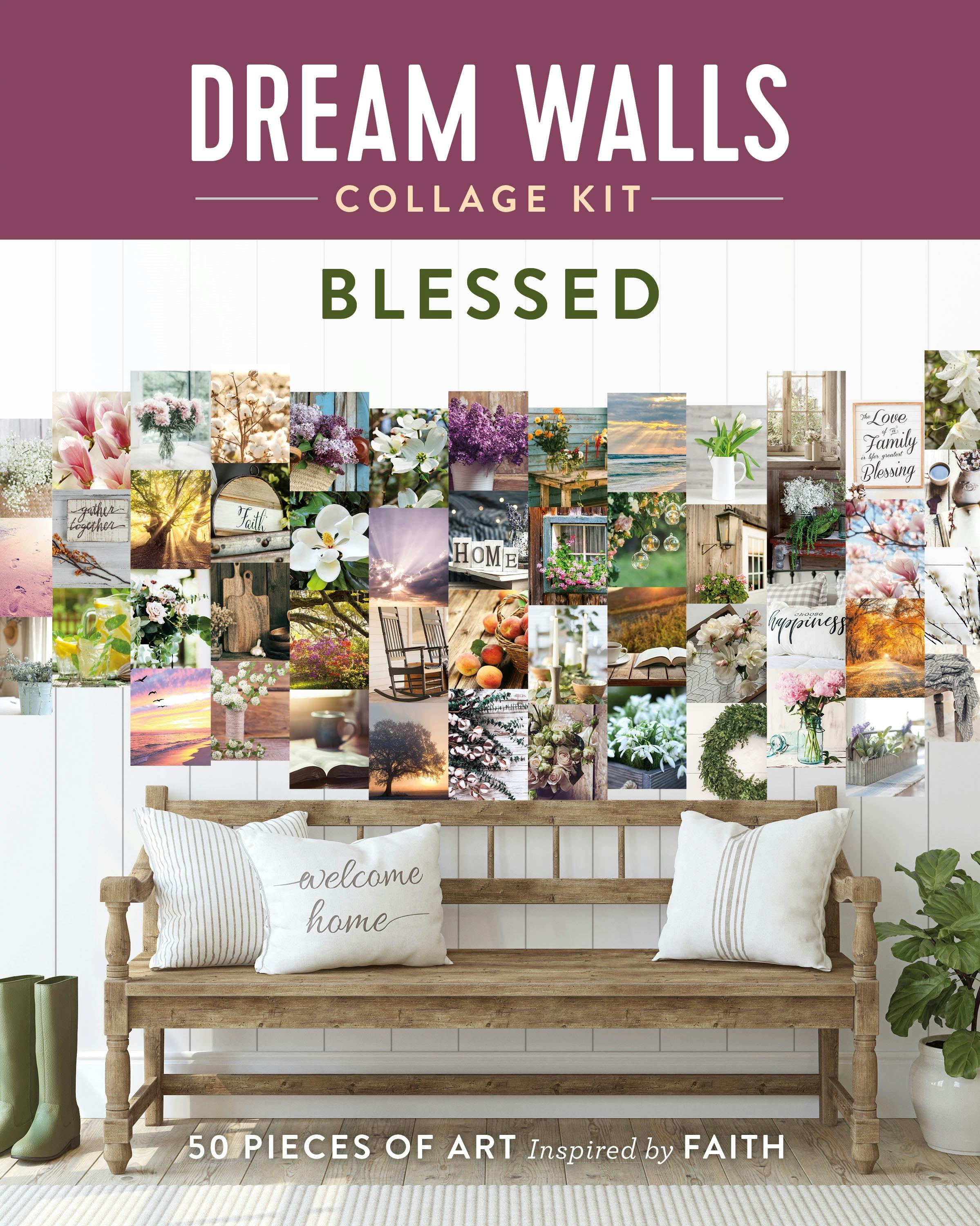 Dream Walls Collage Kit: Blessed