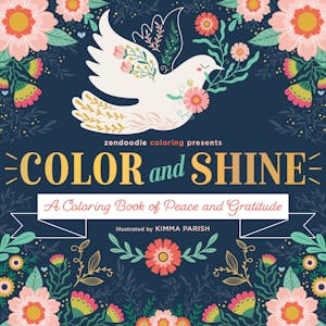 Zendoodle Coloring Presents: Color and Shine