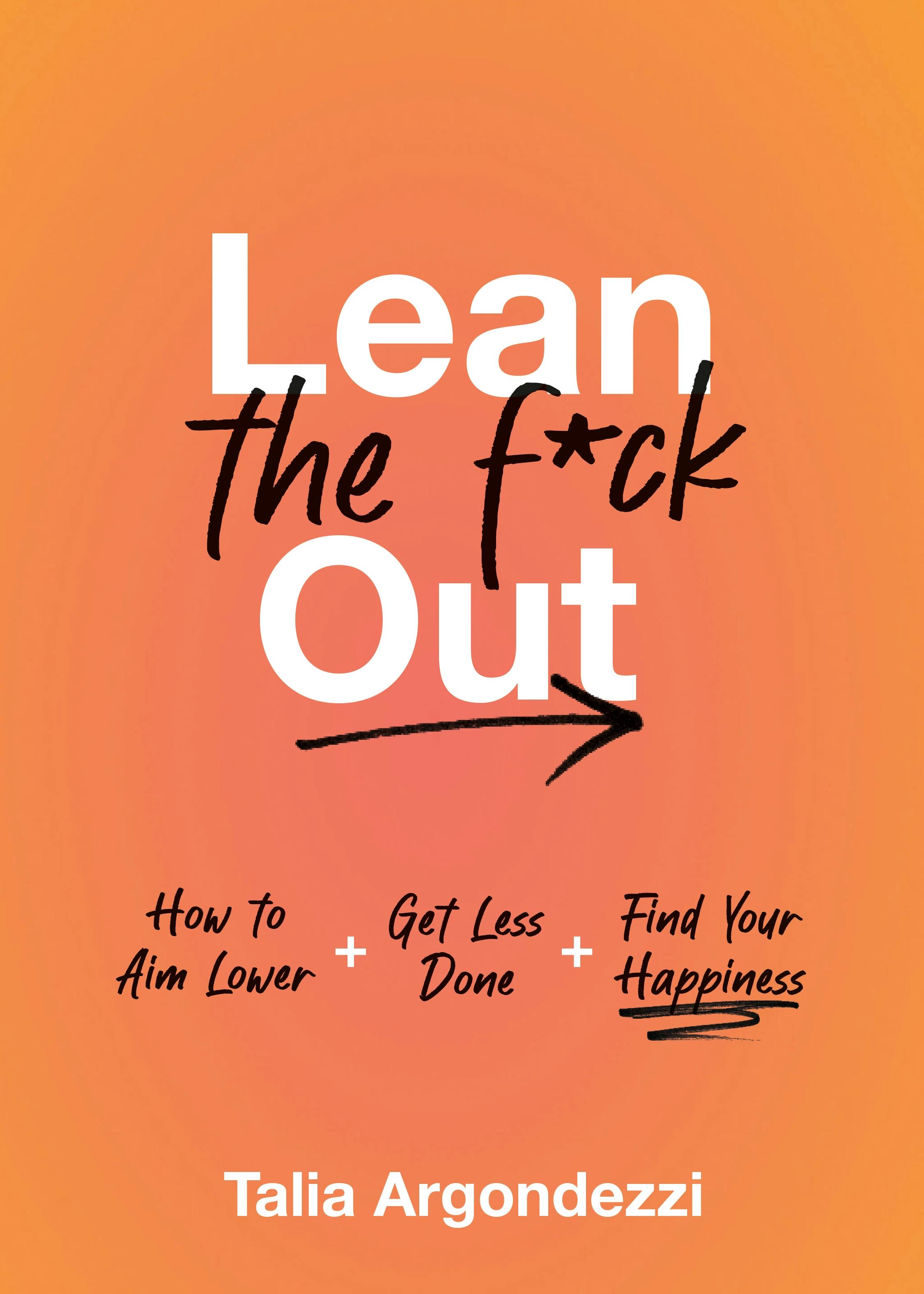 Related slider books -Lean the F*ck Out