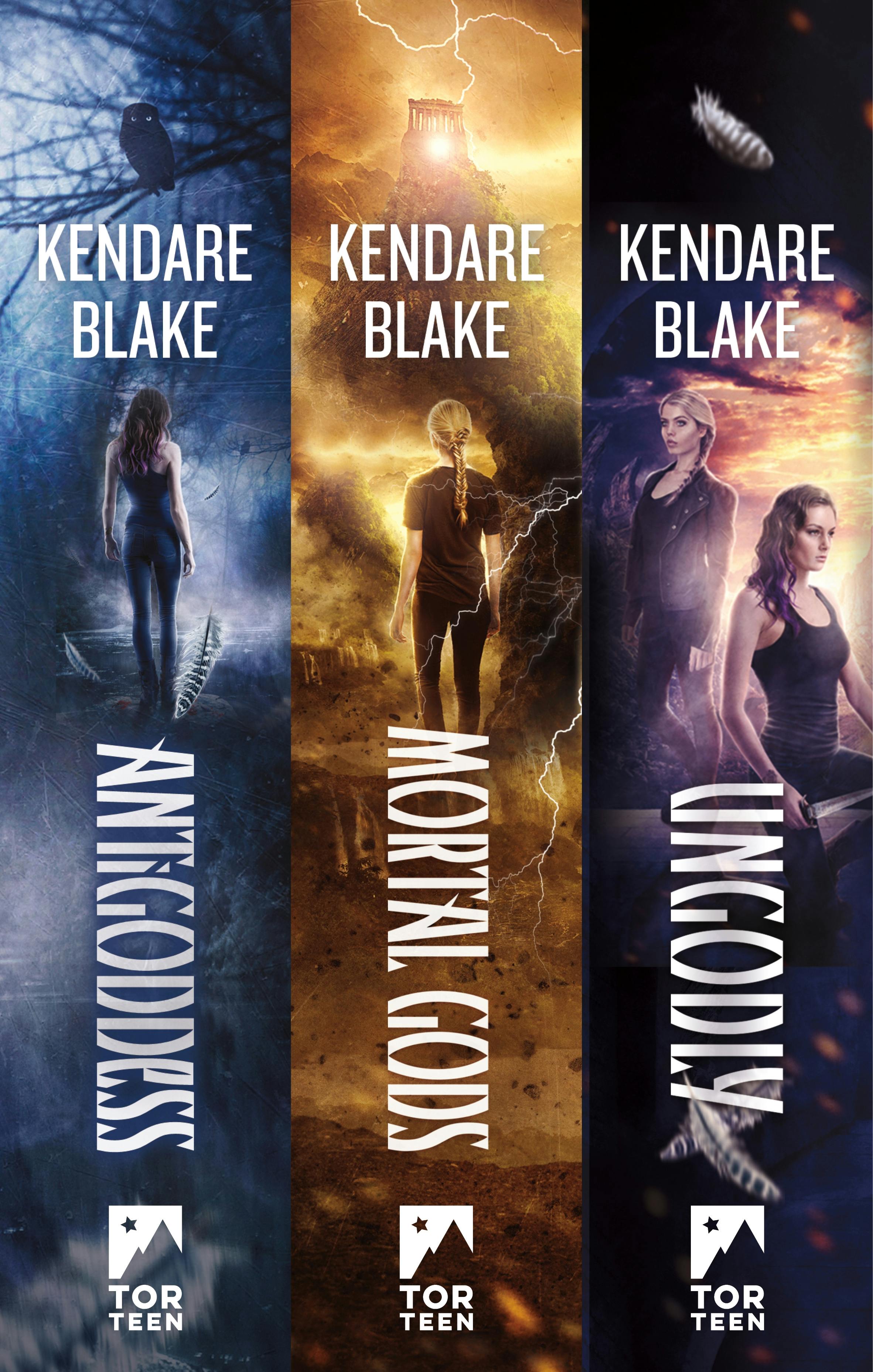 Cover for the book titled as: The Goddess War Trilogy