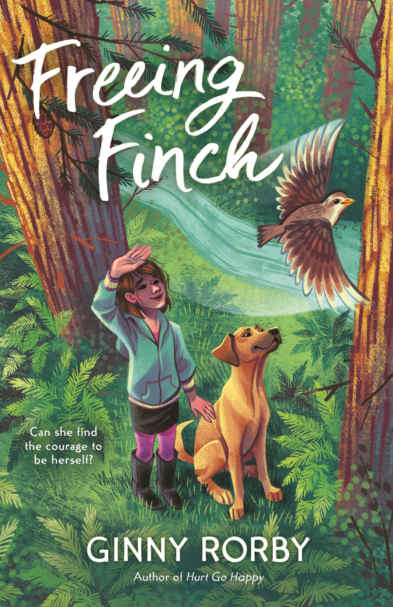 Cover for the book titled as: Freeing Finch