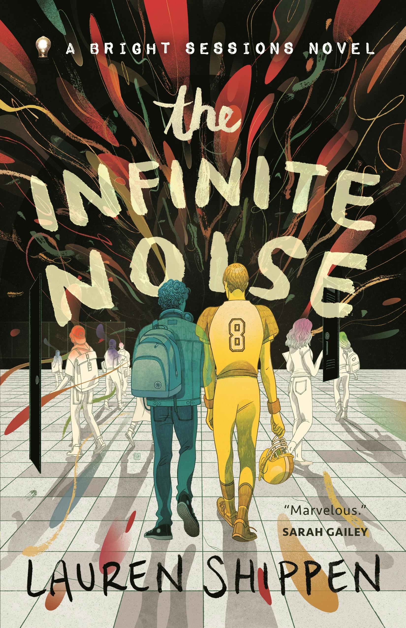 Cover for the book titled as: The Infinite Noise