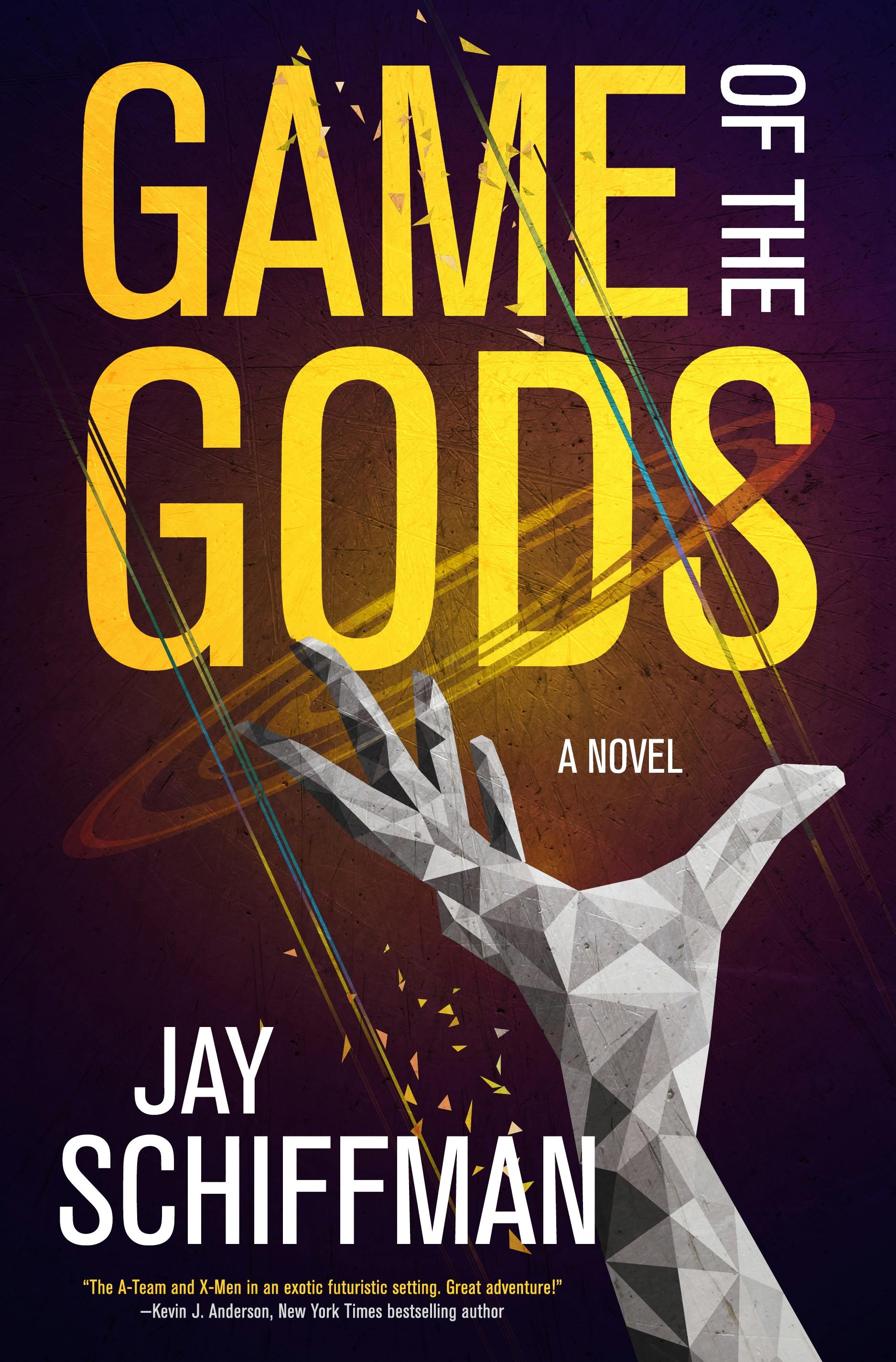 Cover for the book titled as: Game of the Gods