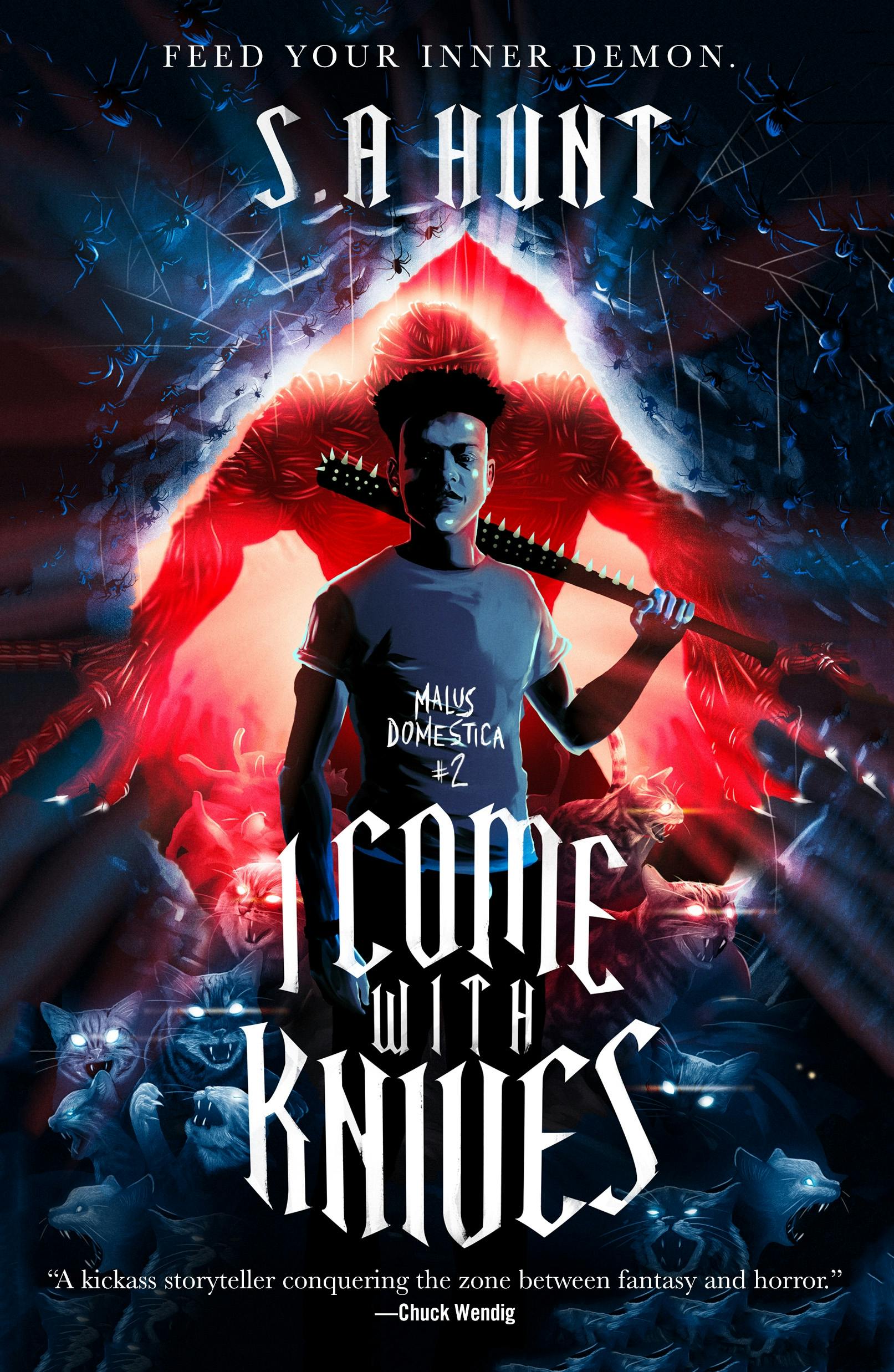 Cover for the book titled as: I Come with Knives