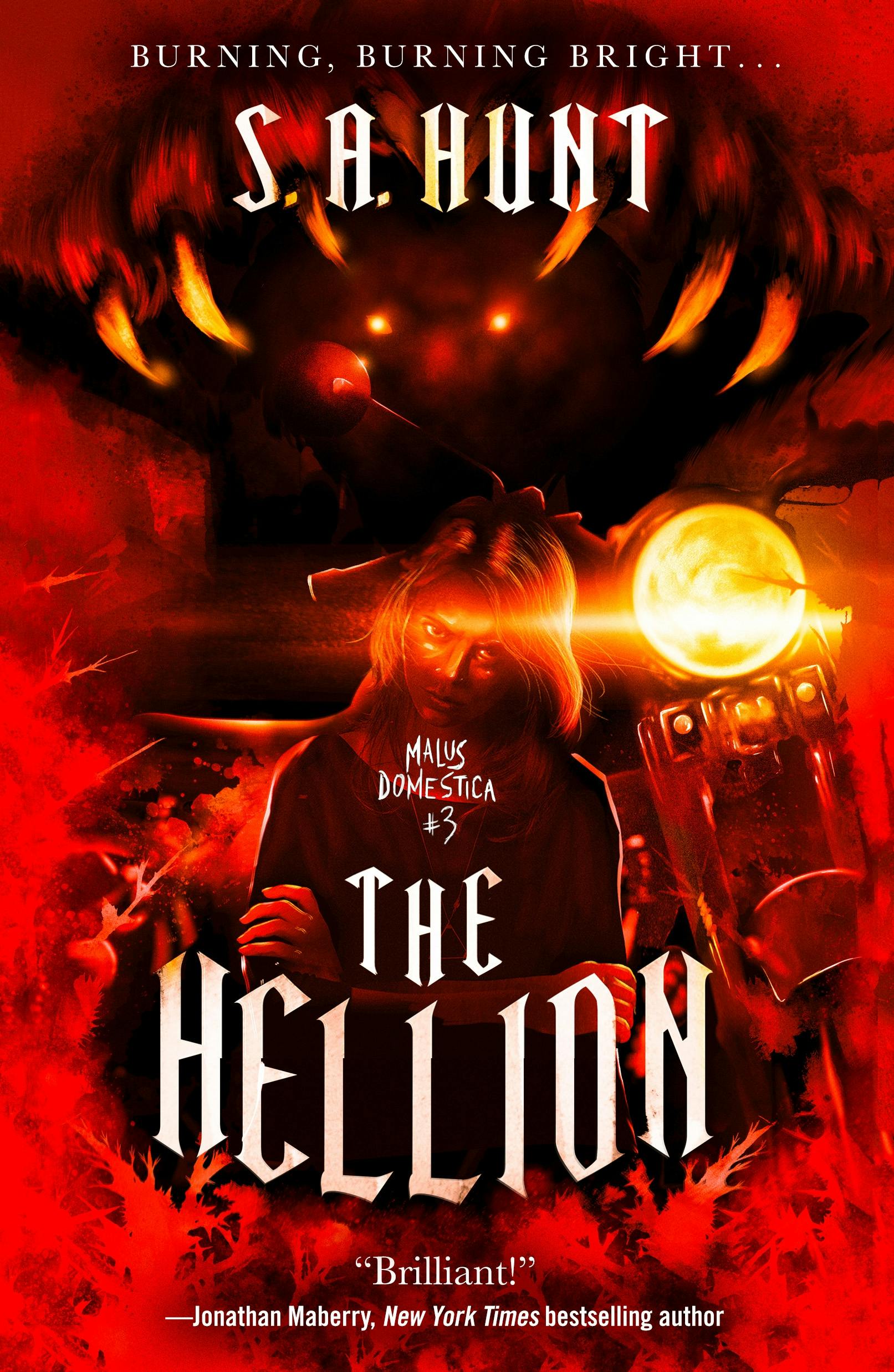 Cover for the book titled as: The Hellion