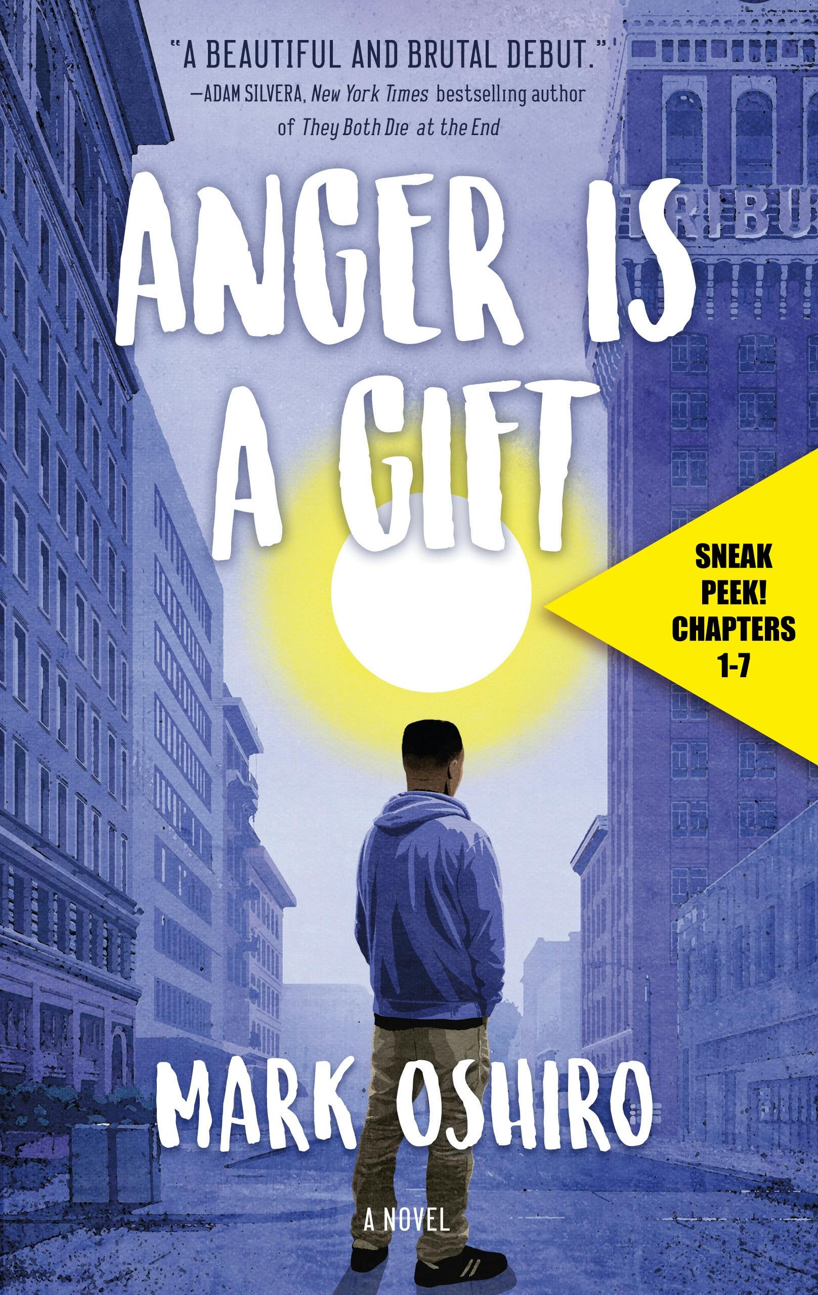 Cover for the book titled as: Anger Is a Gift Sneak Peek