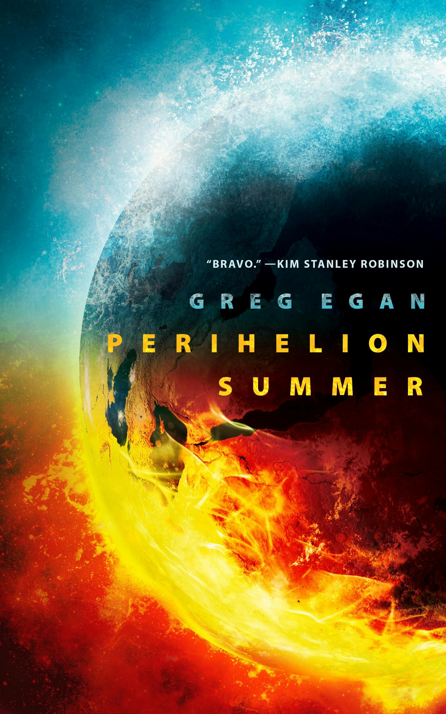 Cover for the book titled as: Perihelion Summer