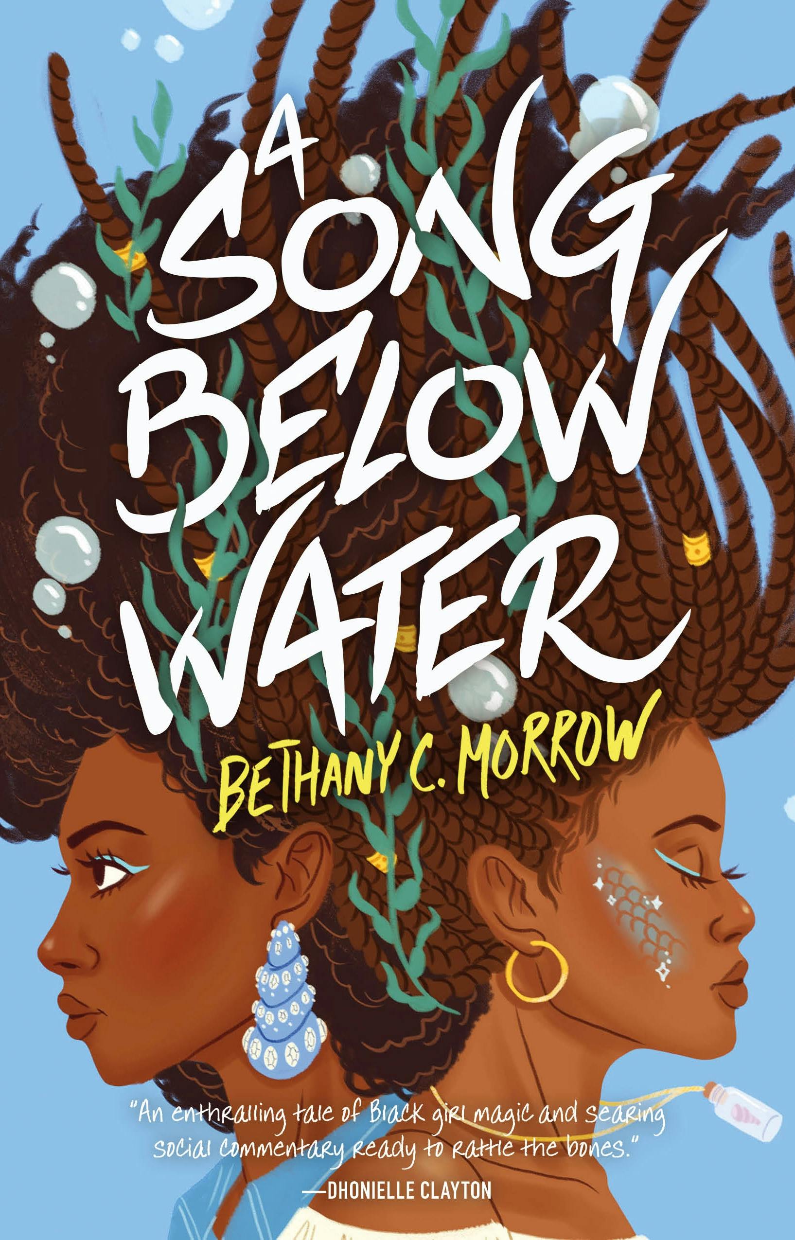 Cover for the book titled as: A Song Below Water