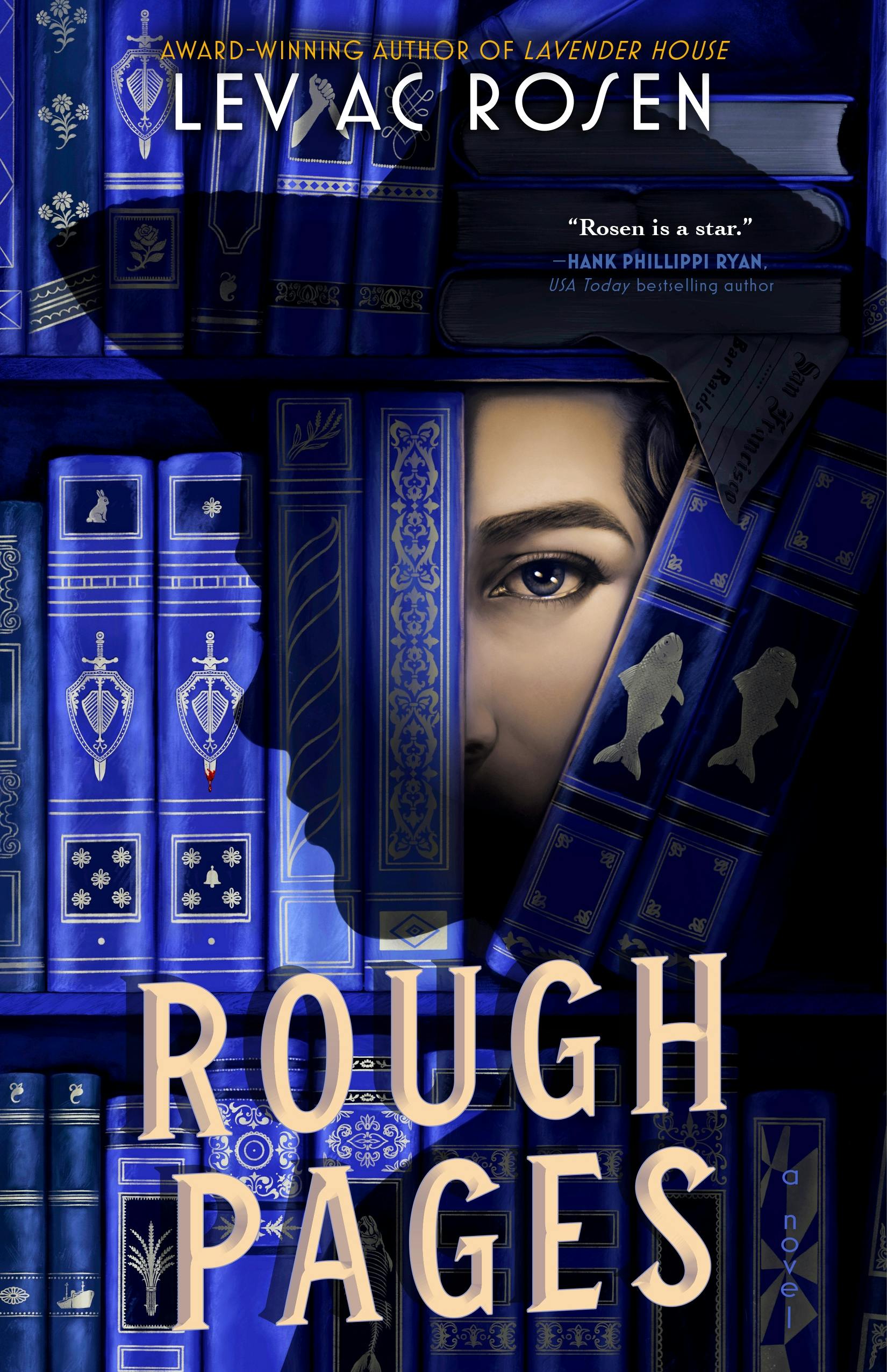 Cover for the book titled as: Rough Pages