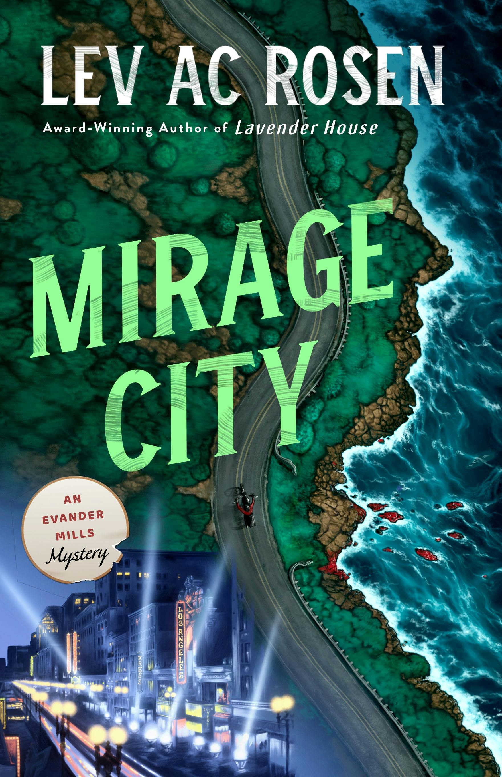 Cover for the book titled as: Mirage City