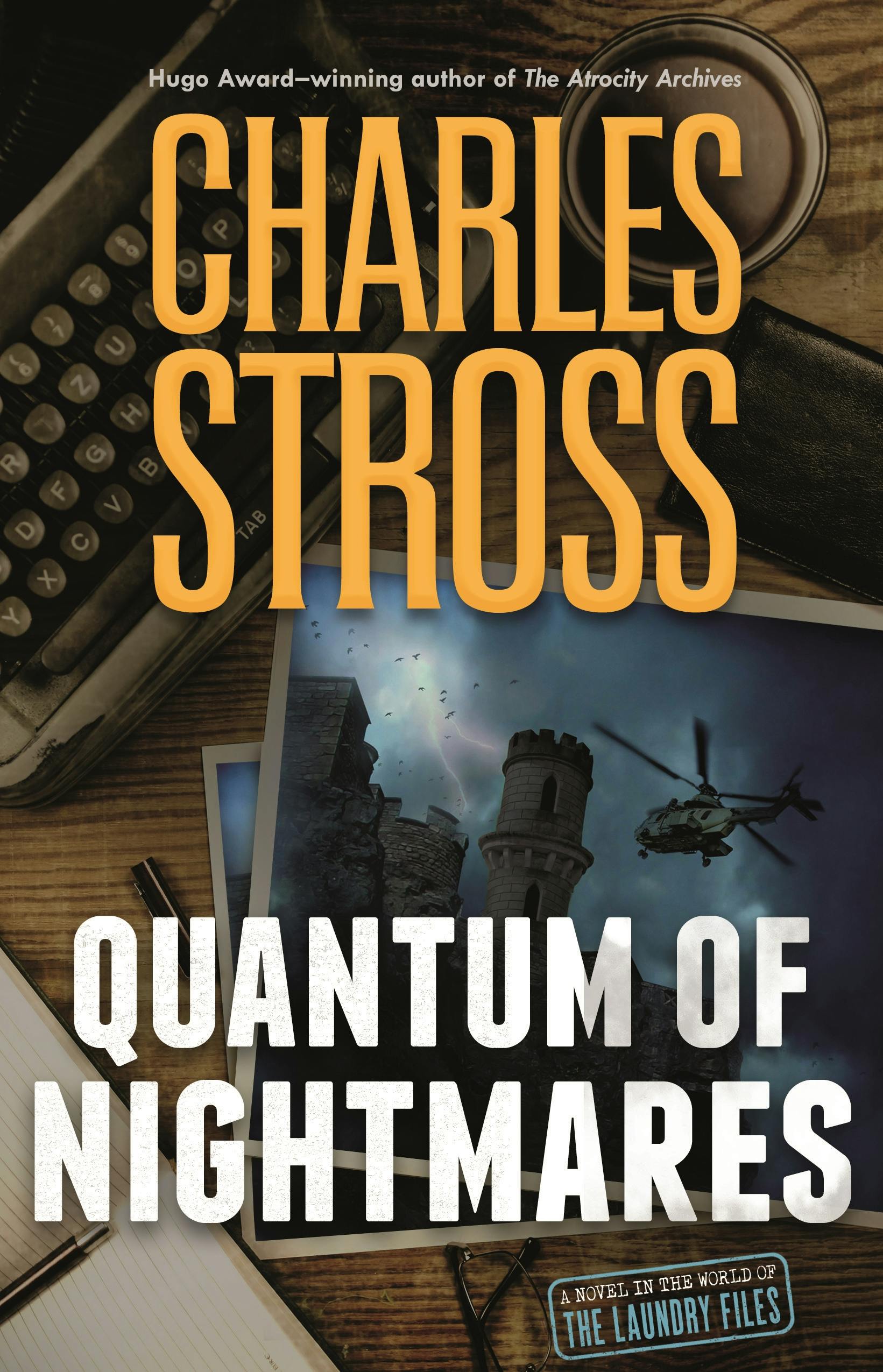 Cover for the book titled as: Quantum of Nightmares