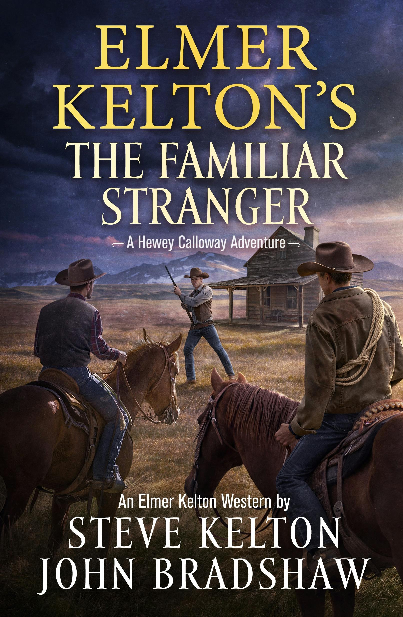 Cover for the book titled as: Elmer Kelton's The Familiar Stranger