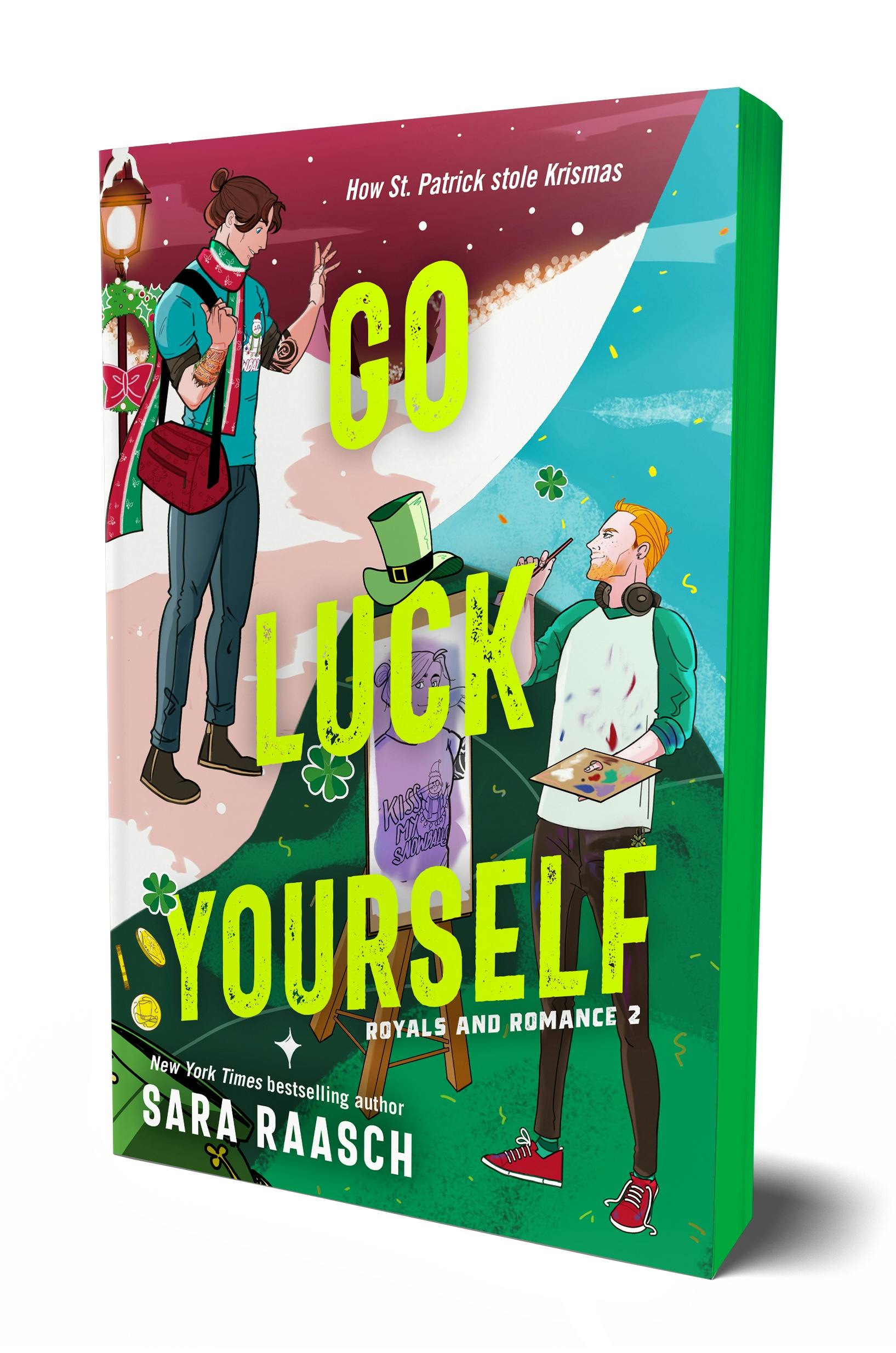 Cover for the book titled as: Go Luck Yourself