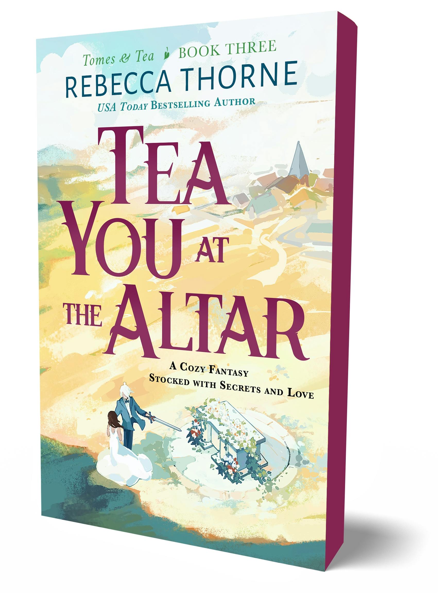 Cover for the book titled as: Tea You at the Altar