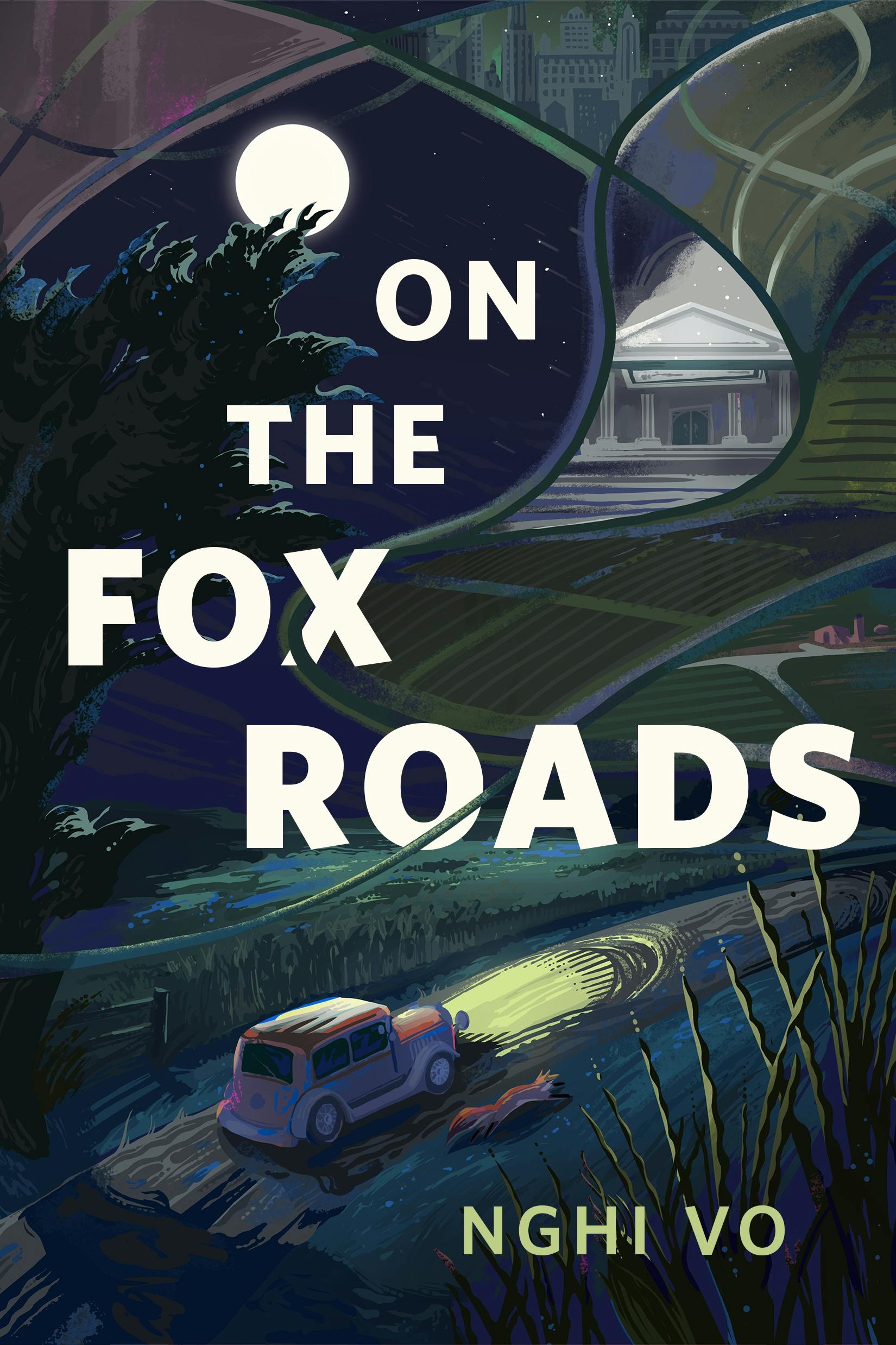 Cover for the book titled as: On the Fox Roads