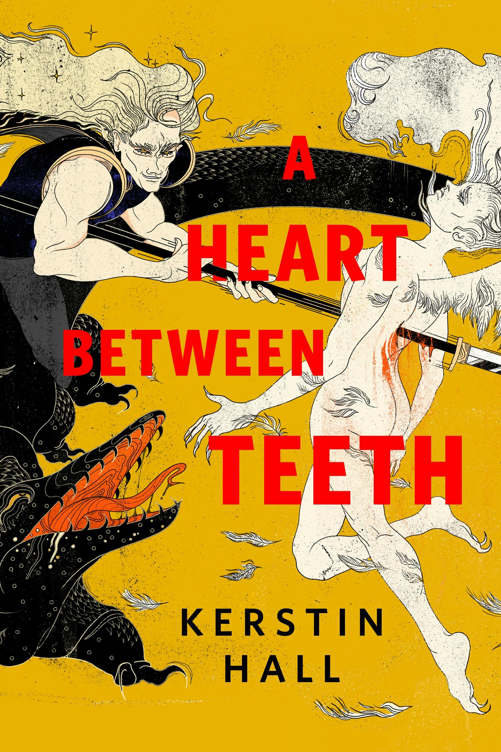 Cover for the book titled as: A Heart Between Teeth