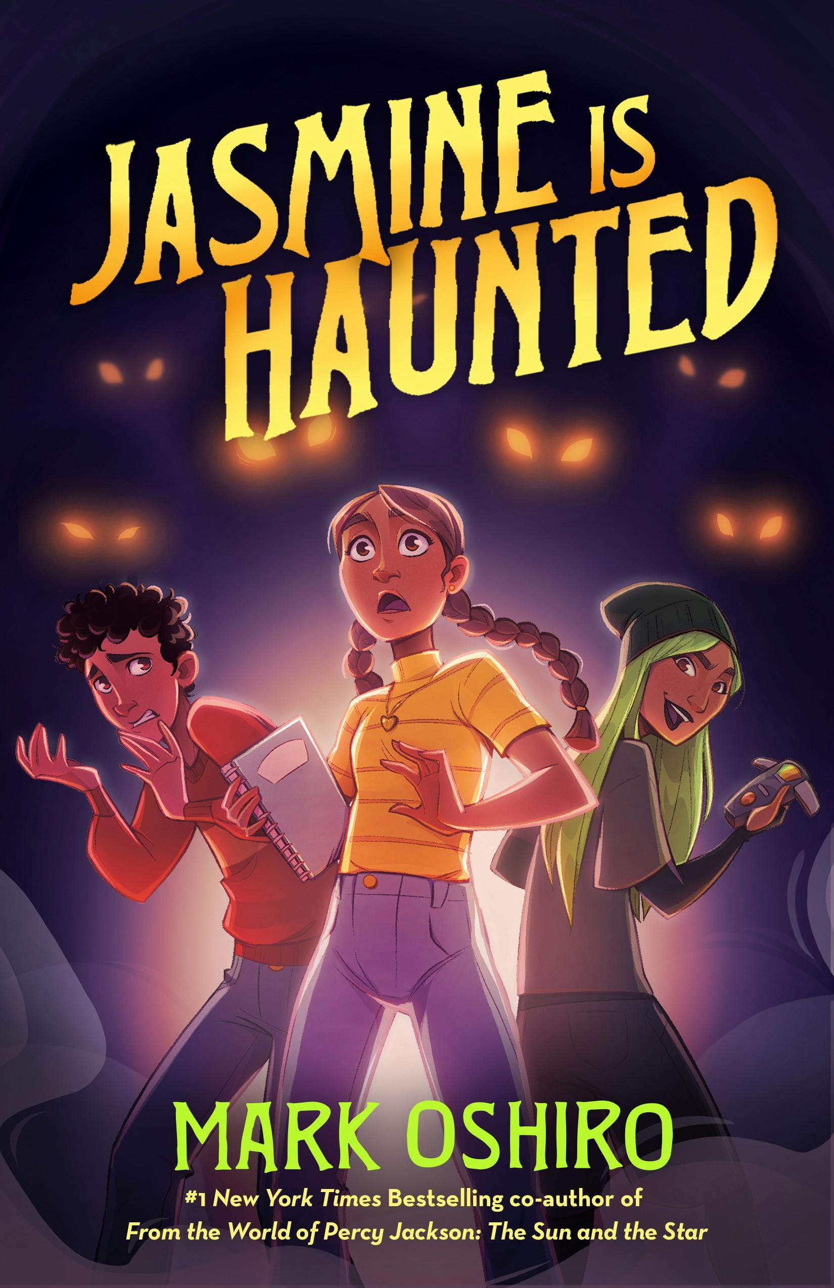 Cover for the book titled as: Jasmine Is Haunted