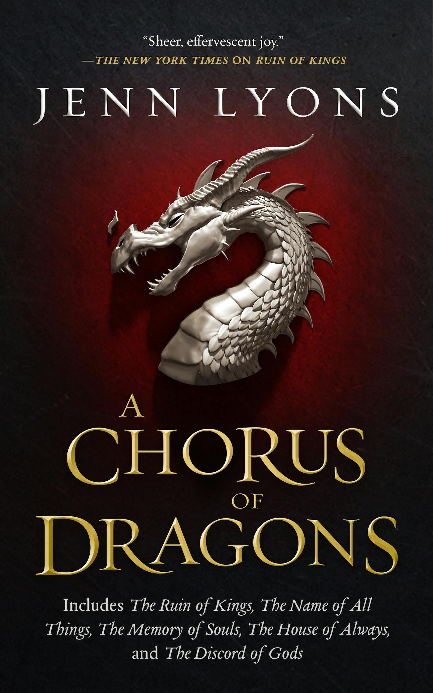 Cover for the book titled as: A Chorus of Dragons