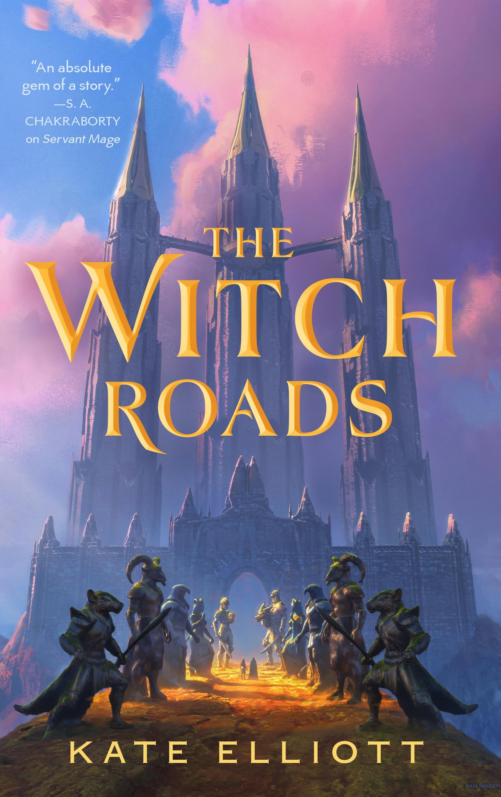 Cover for the book titled as: The Witch Roads