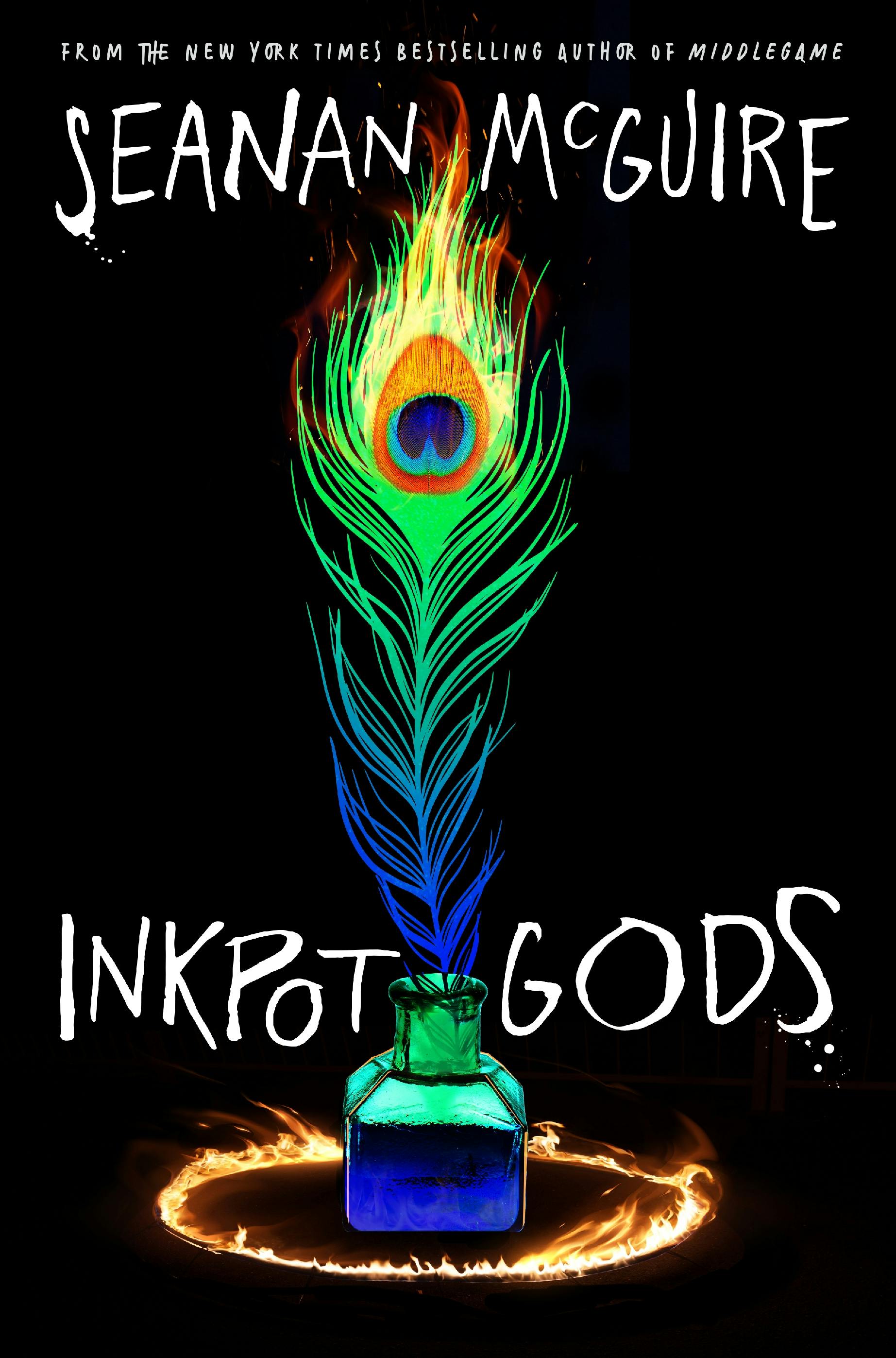 Cover for the book titled as: Inkpot Gods