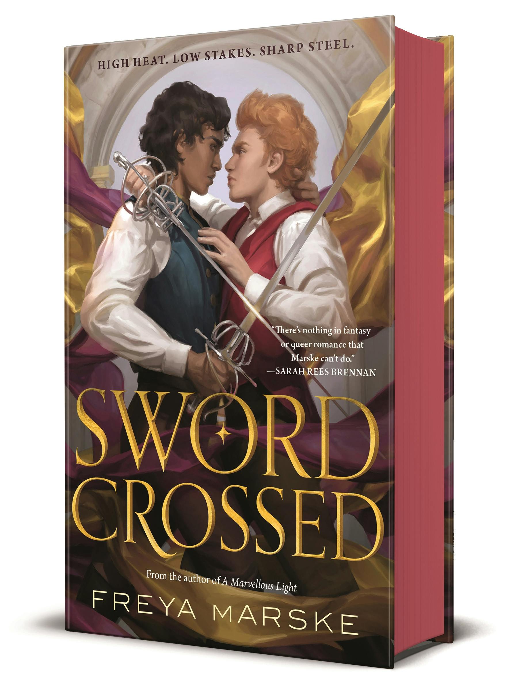 Cover for the book titled as: Swordcrossed