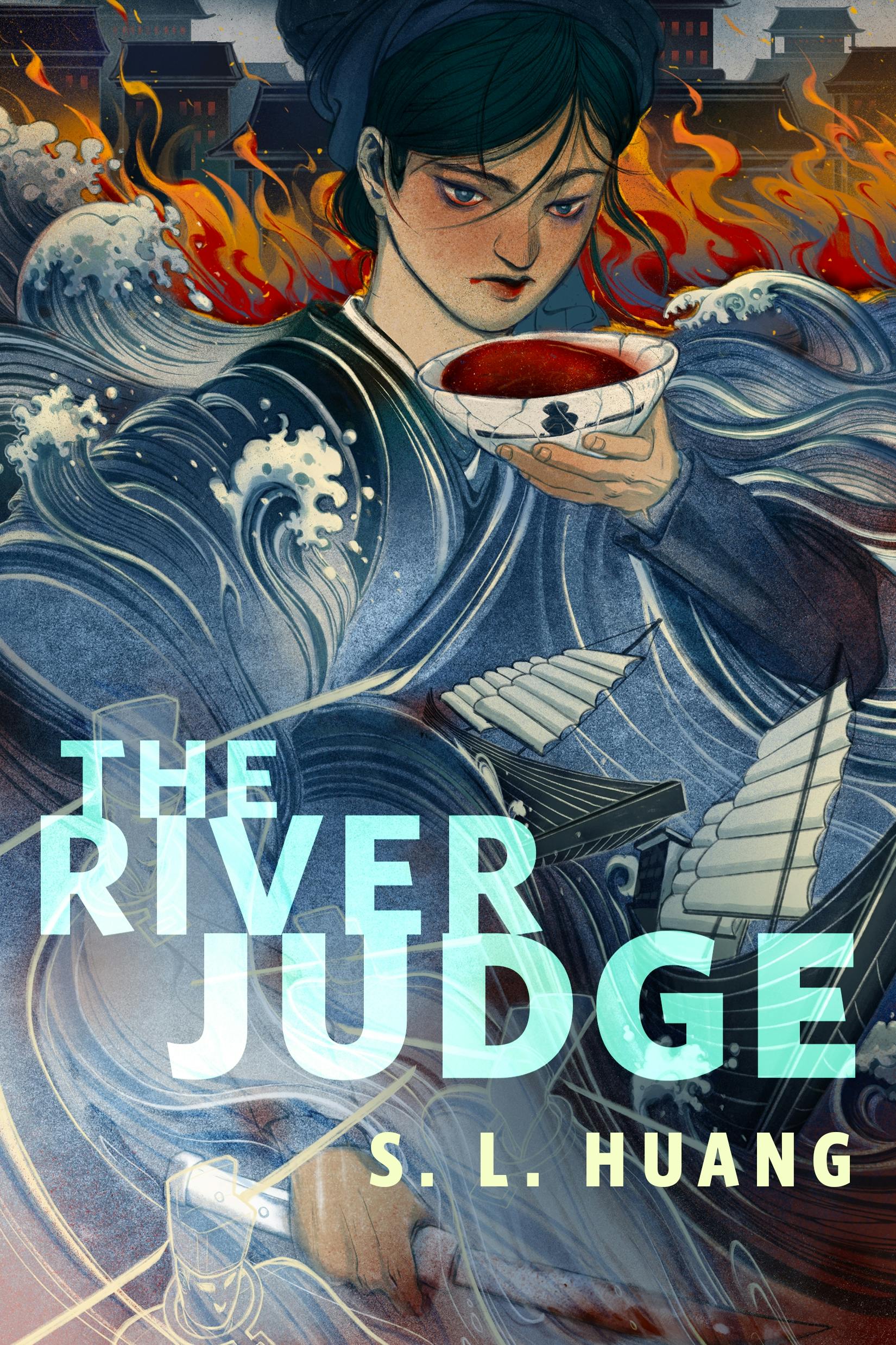 Cover for the book titled as: The River Judge