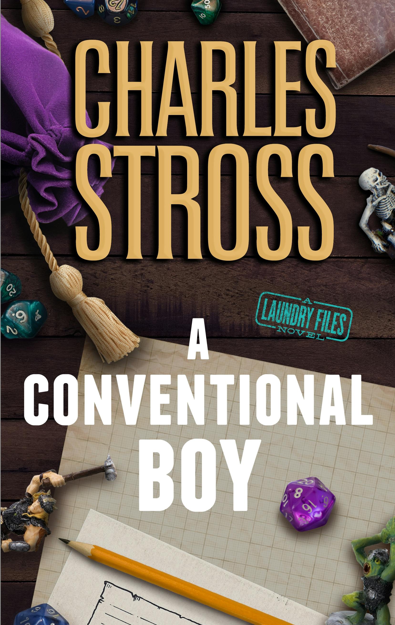 Cover for the book titled as: A Conventional Boy