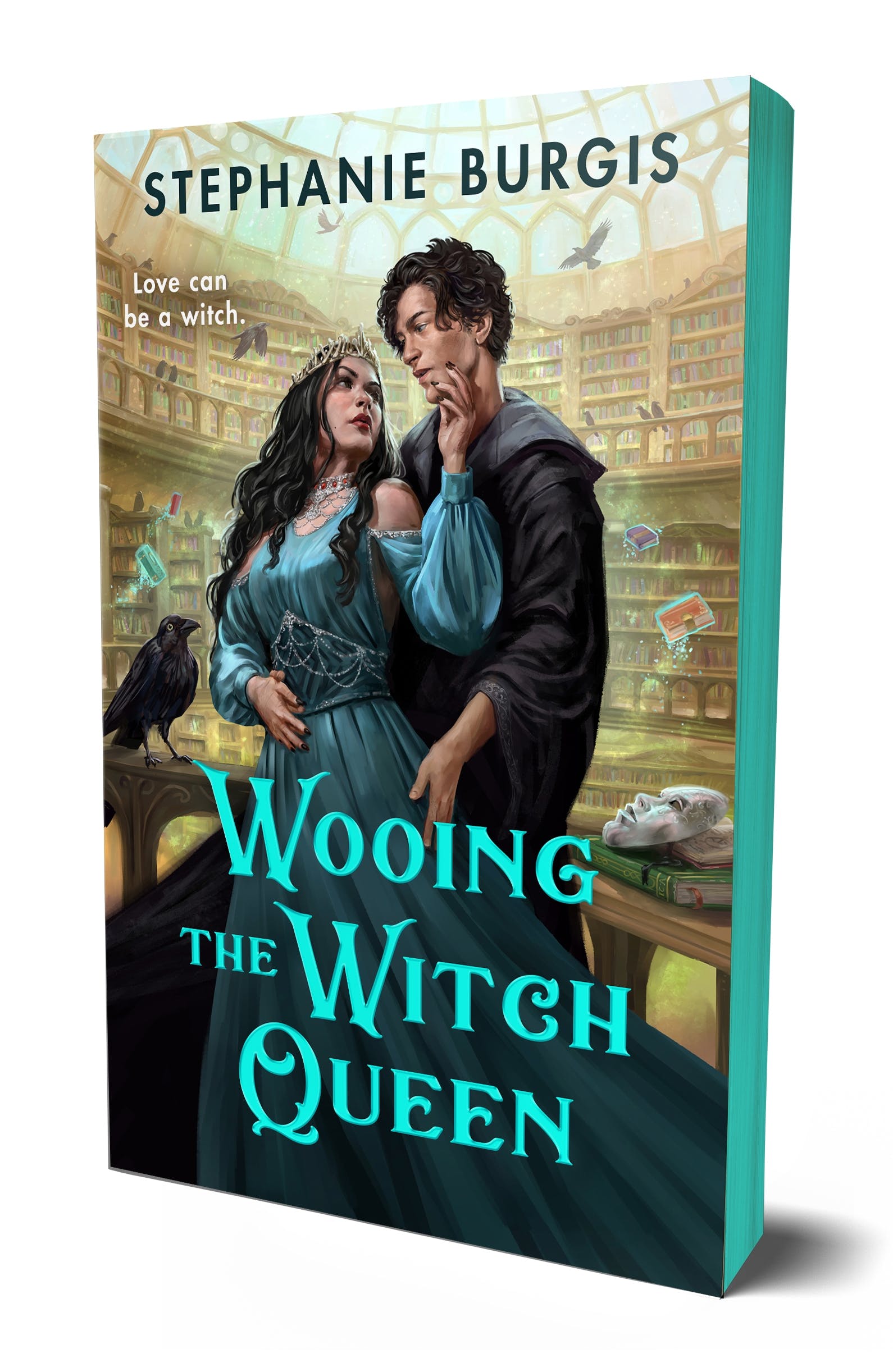 Cover for the book titled as: Wooing the Witch Queen