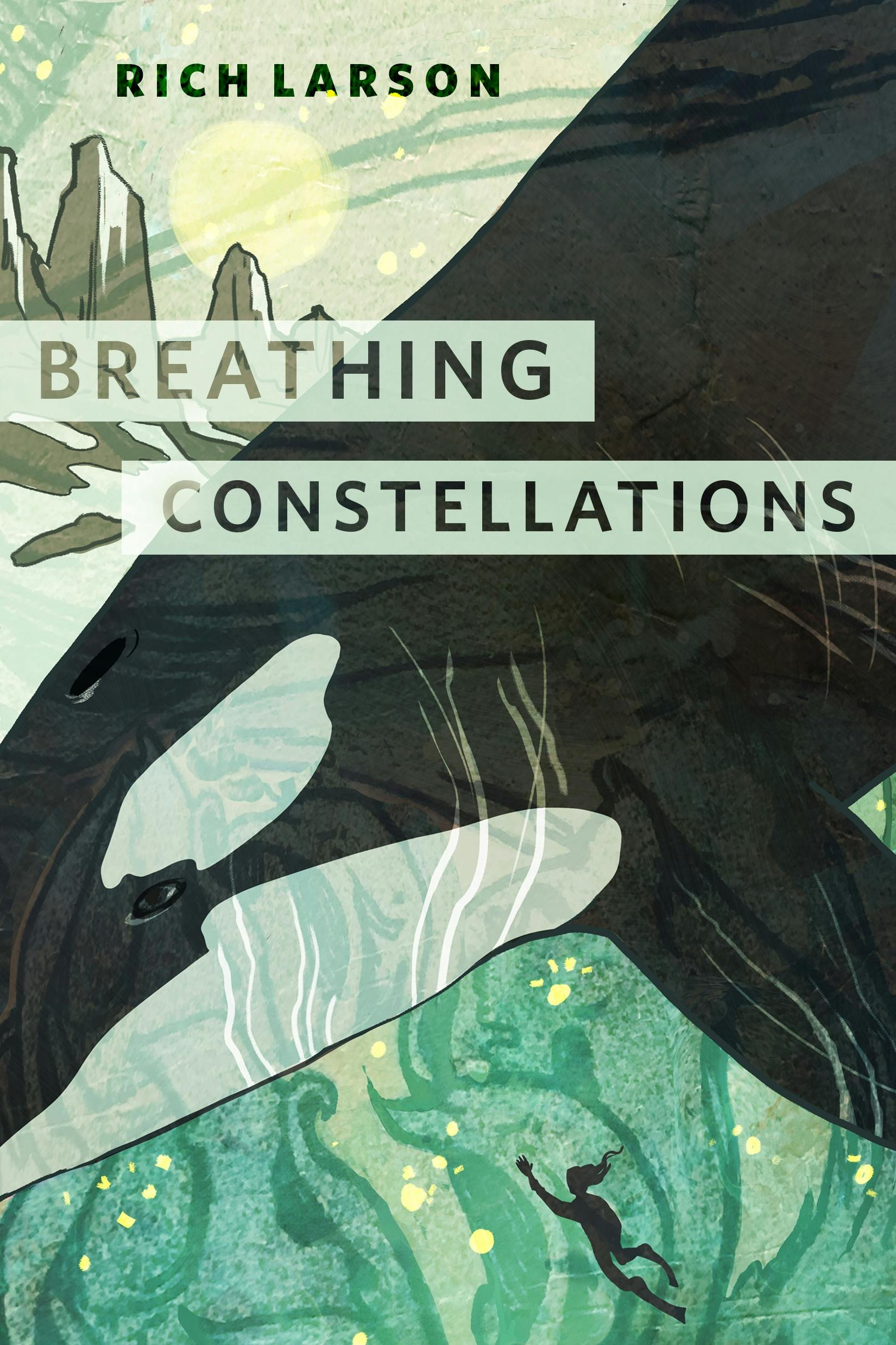 Cover for the book titled as: Breathing Constellations