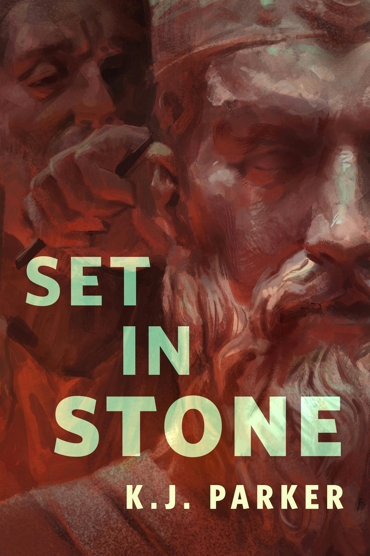 Cover for the book titled as: Set in Stone