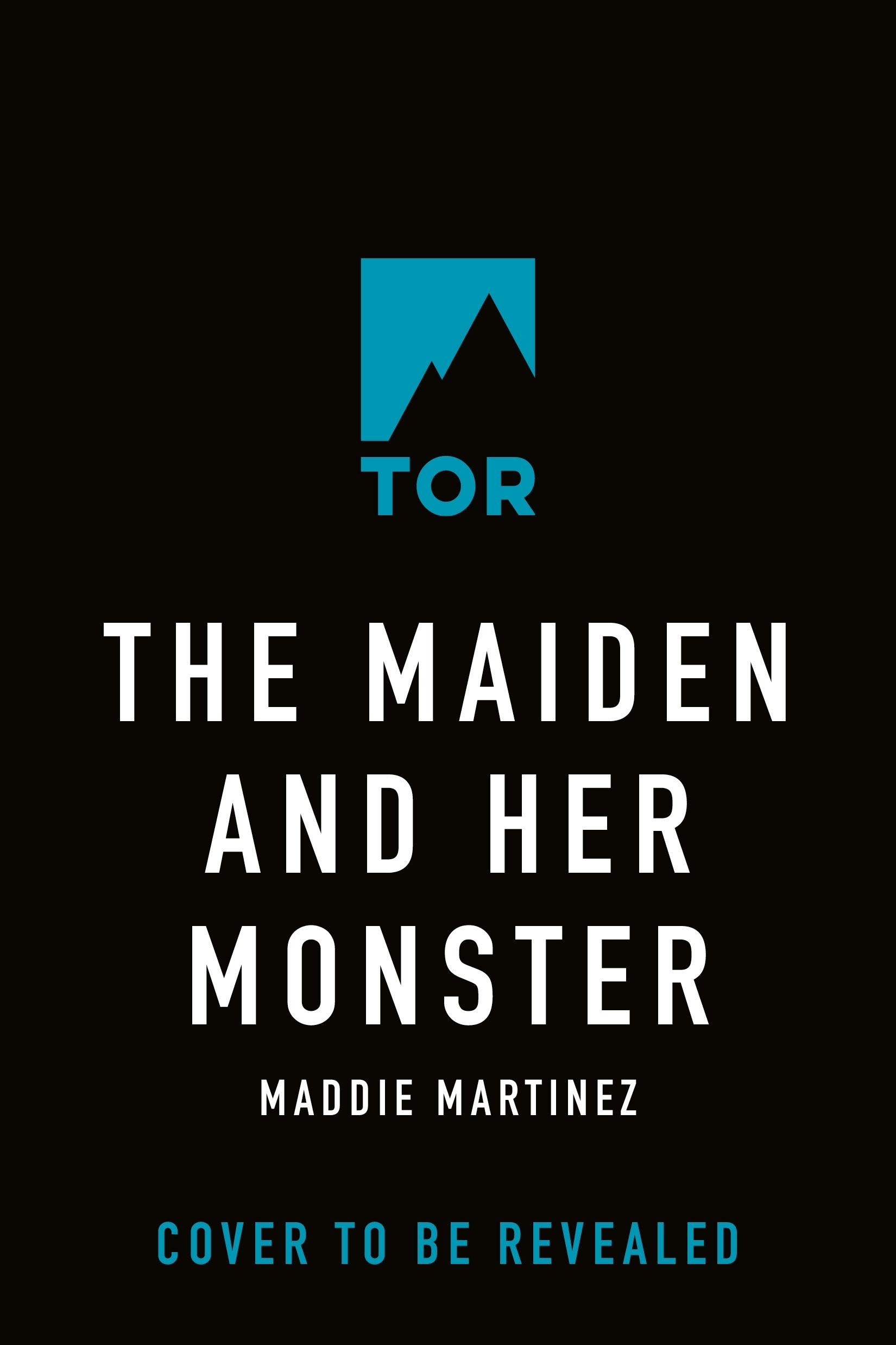 Cover for the book titled as: The Maiden and Her Monster