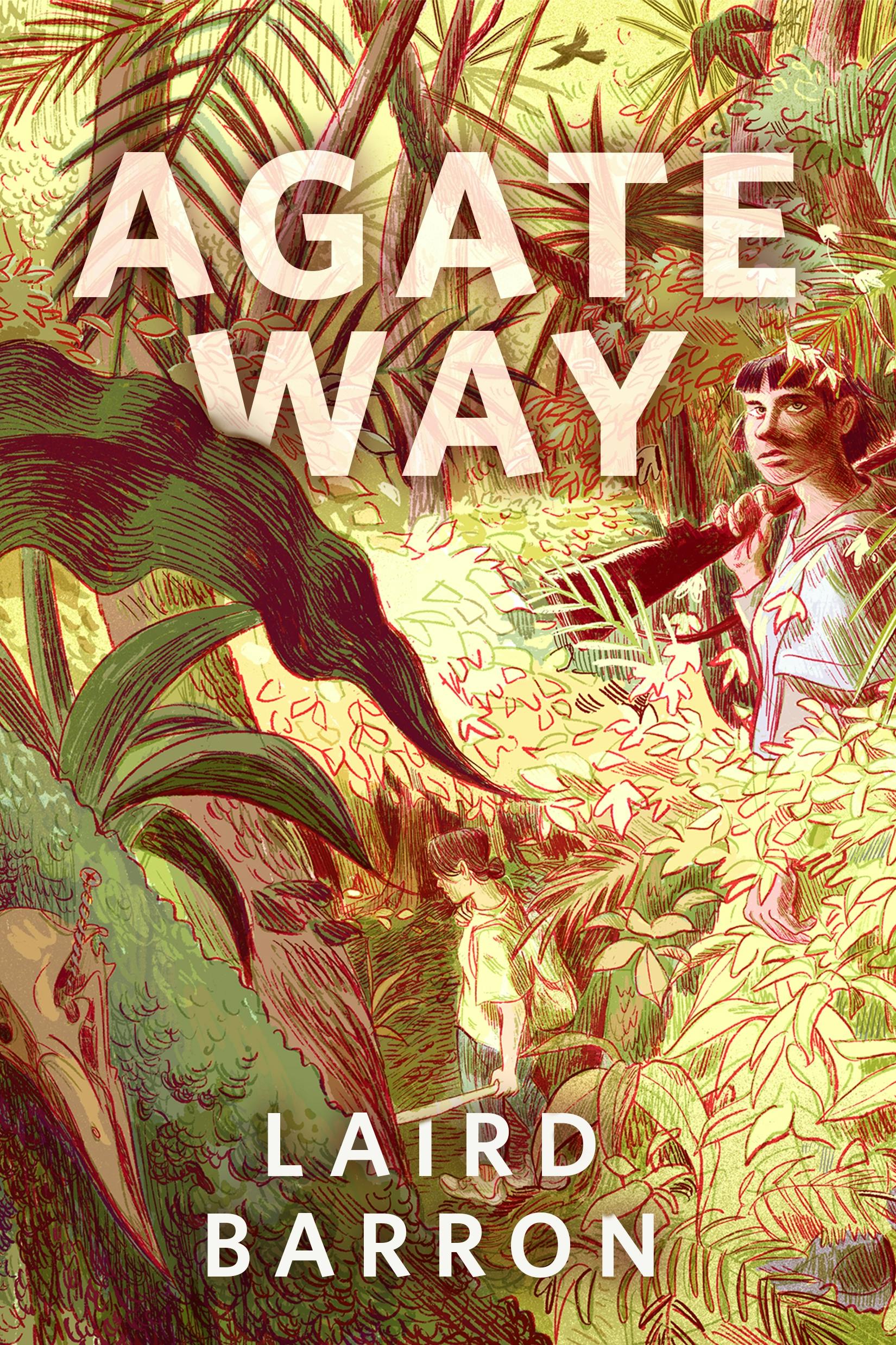 Cover for the book titled as: Agate Way