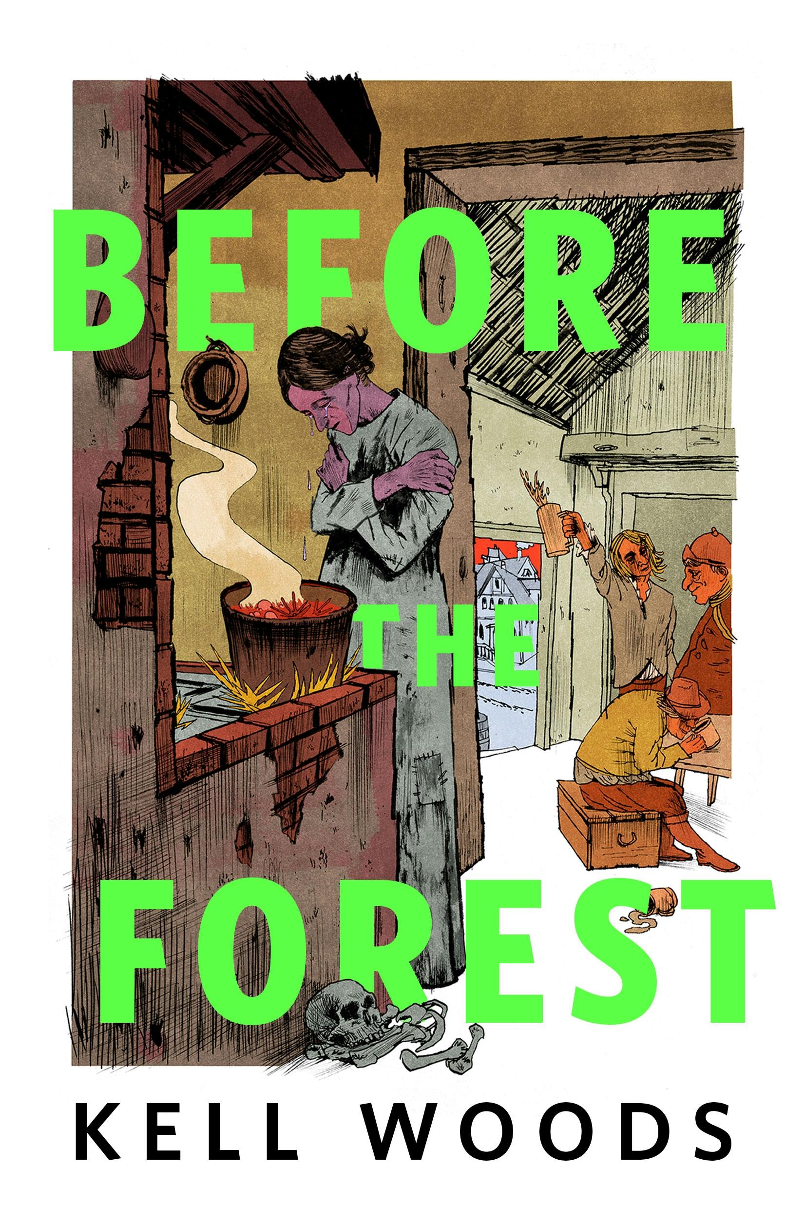 Cover for the book titled as: Before the Forest