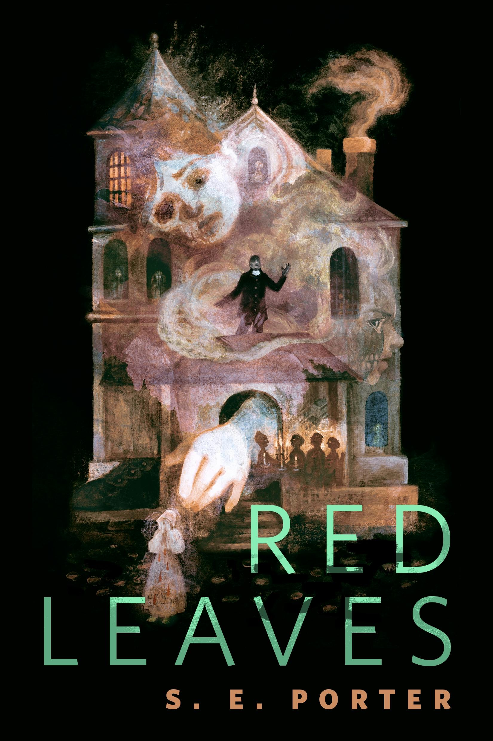 Cover for the book titled as: Red Leaves