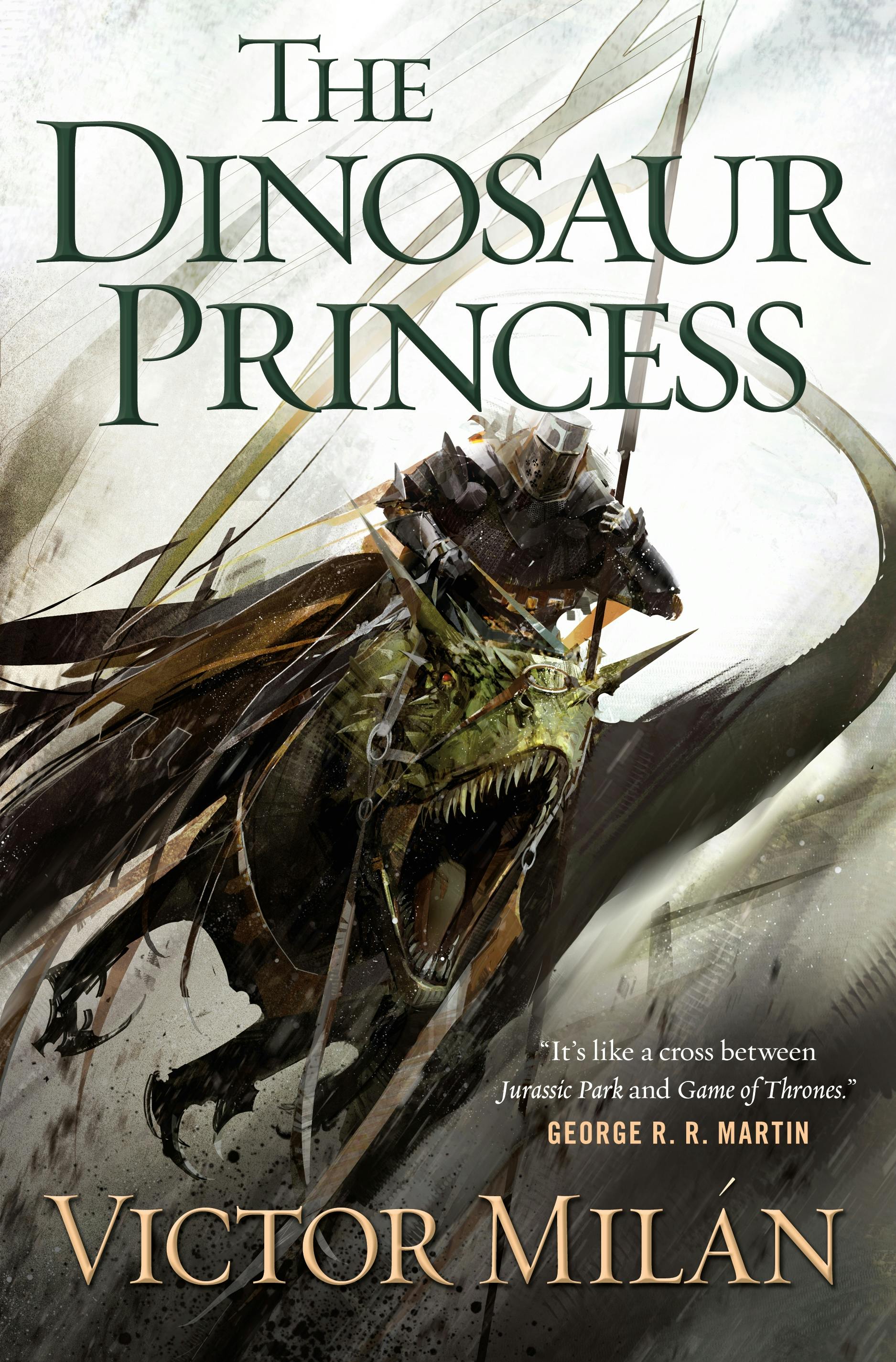 Cover for the book titled as: The Dinosaur Princess