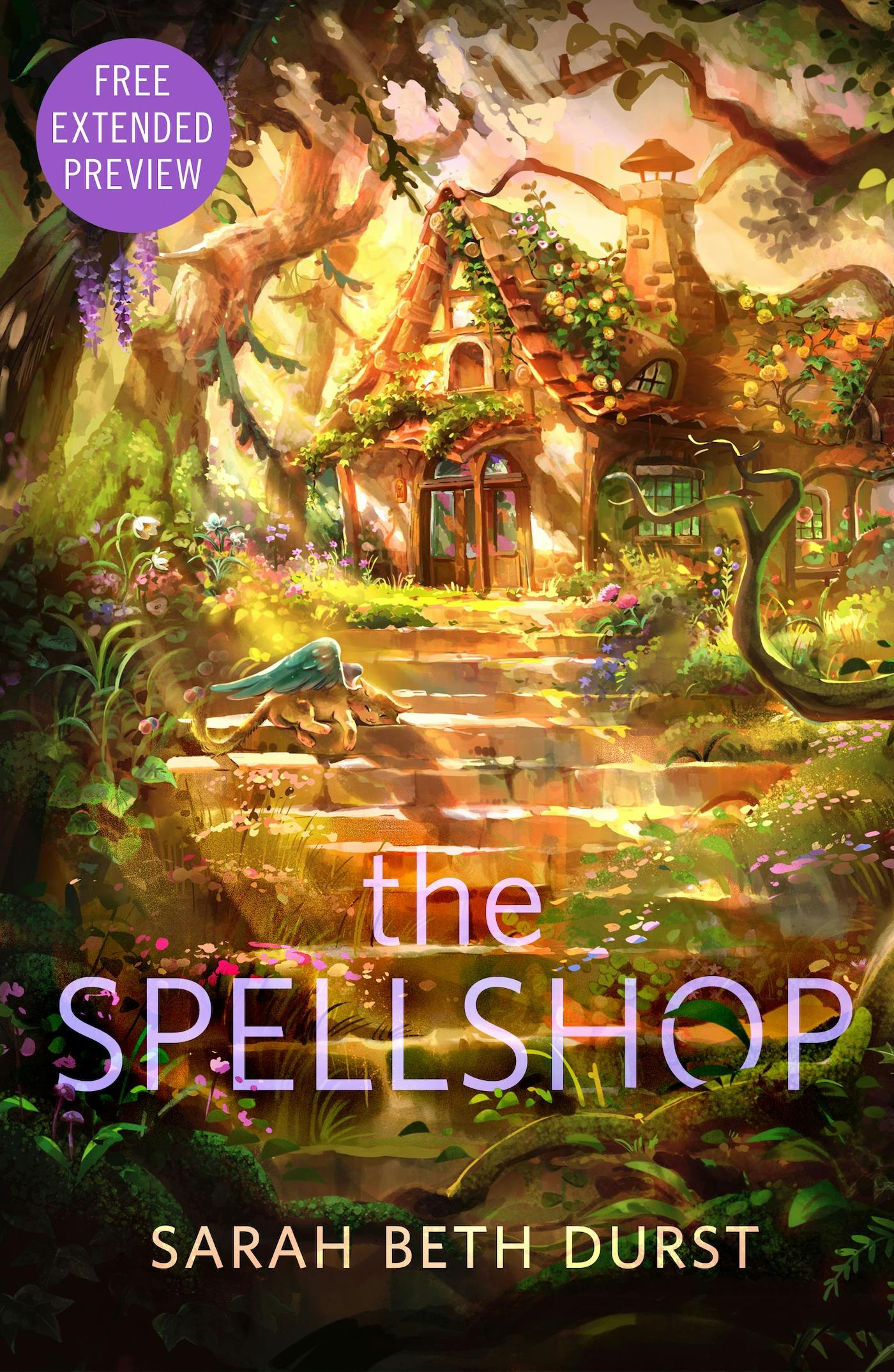 Cover for the book titled as: Sneak Peek for The Spellshop