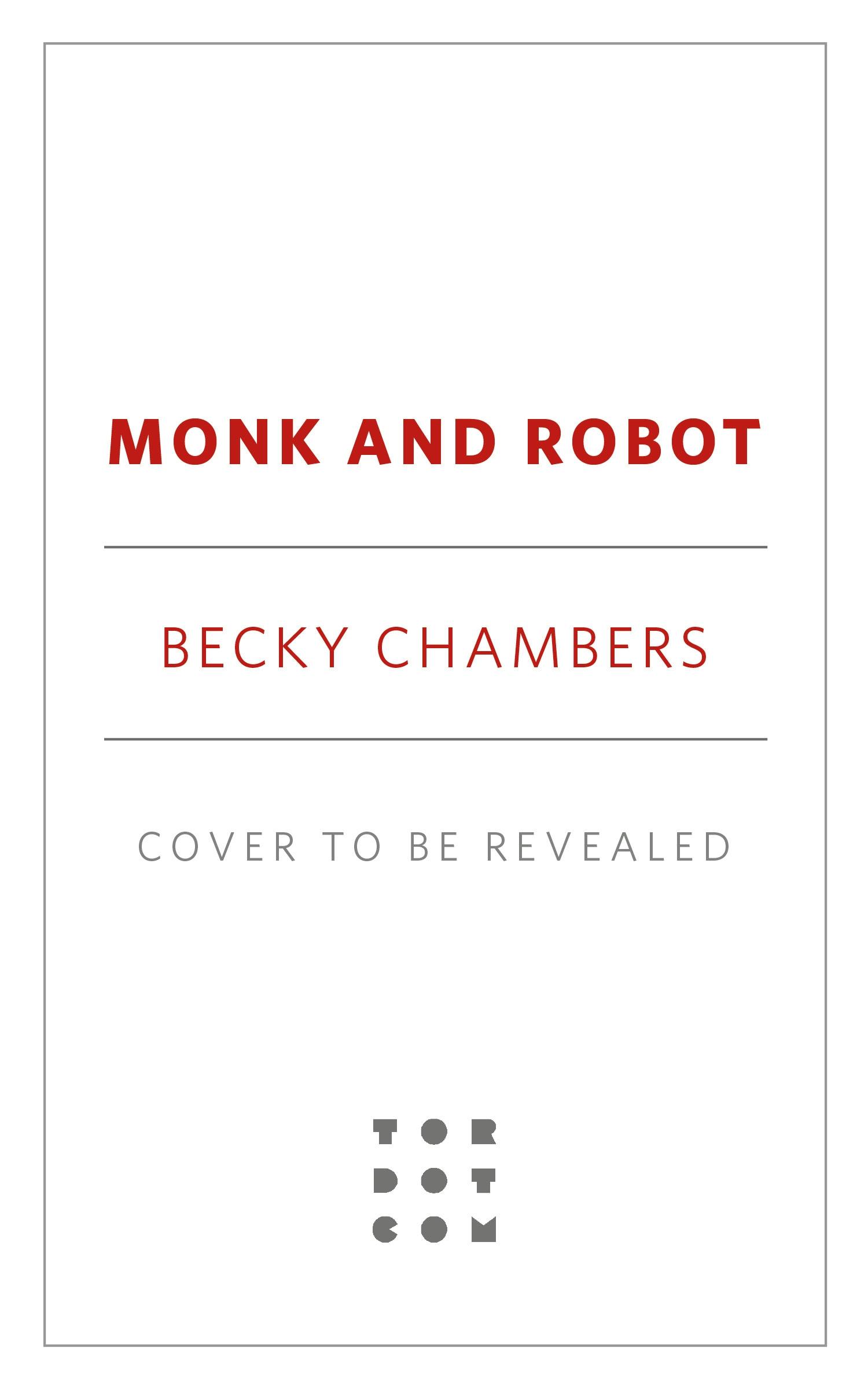 Cover for the book titled as: Monk and Robot