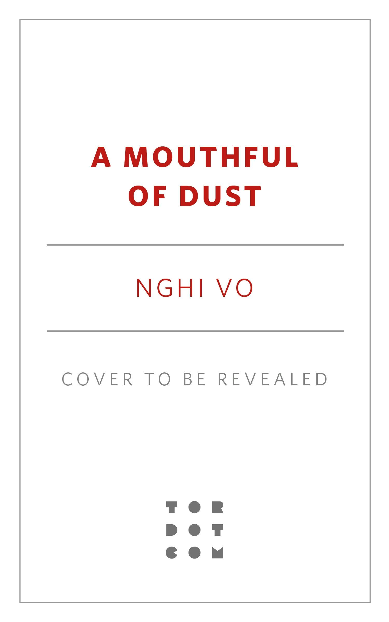 Cover for the book titled as: A Mouthful of Dust