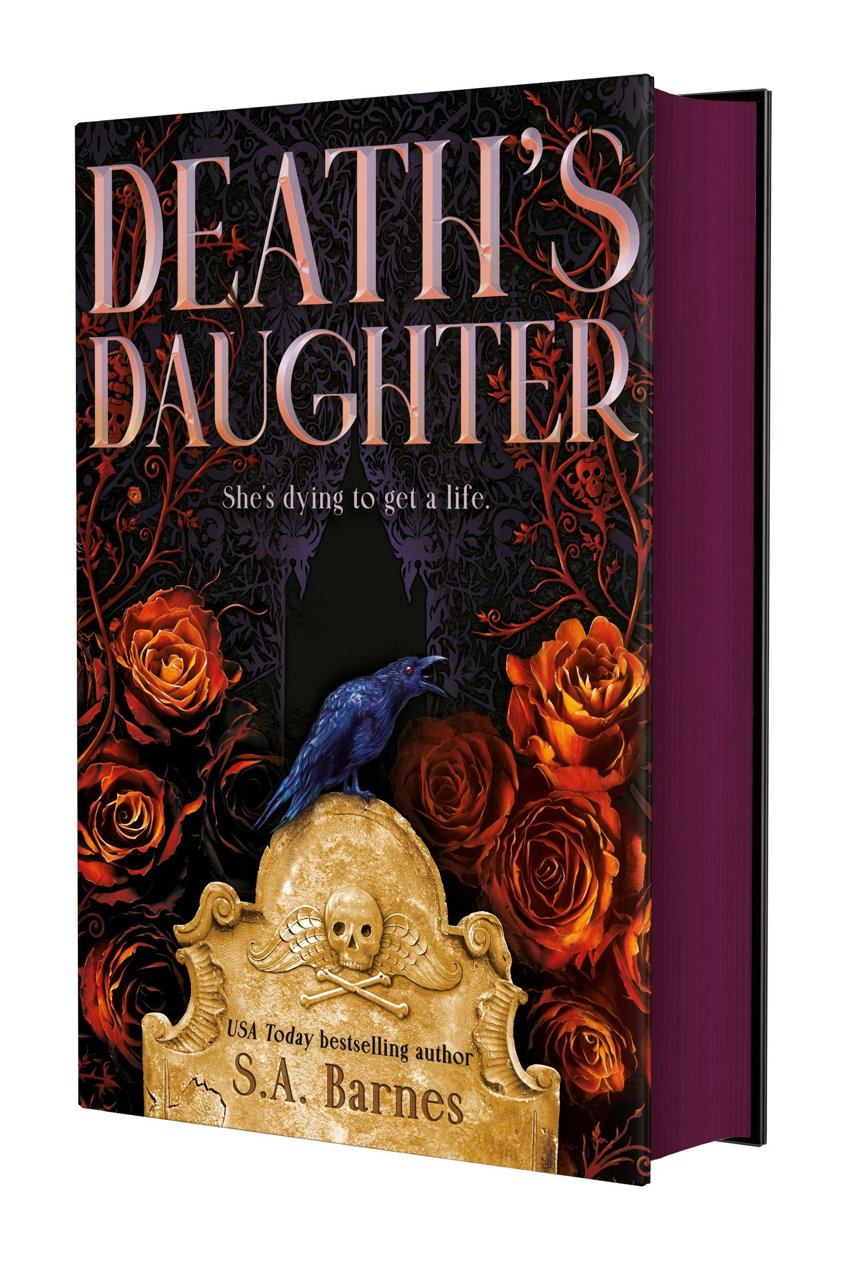 Cover for the book titled as: Death's Daughter