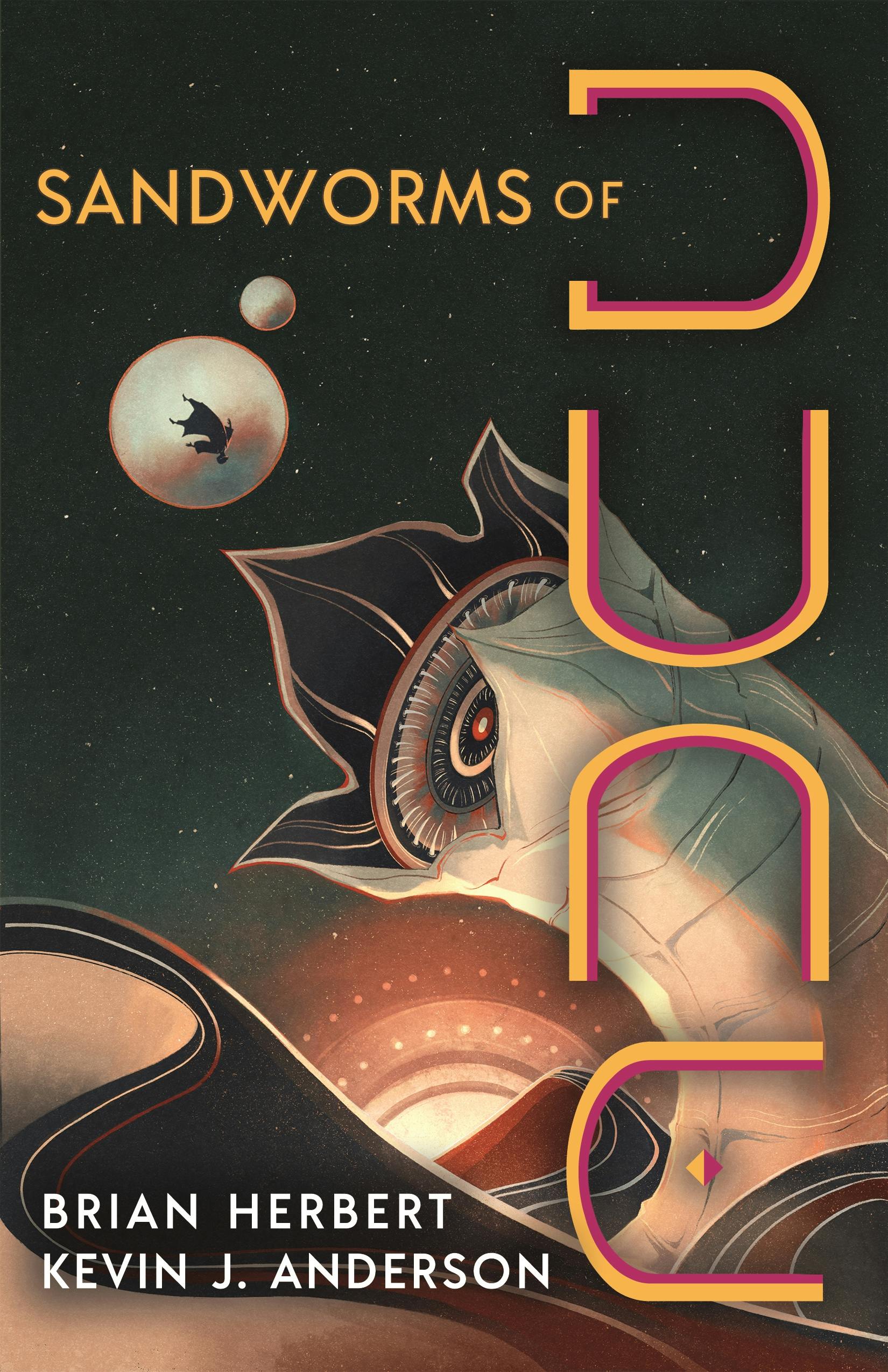 Cover for the book titled as: Sandworms of Dune