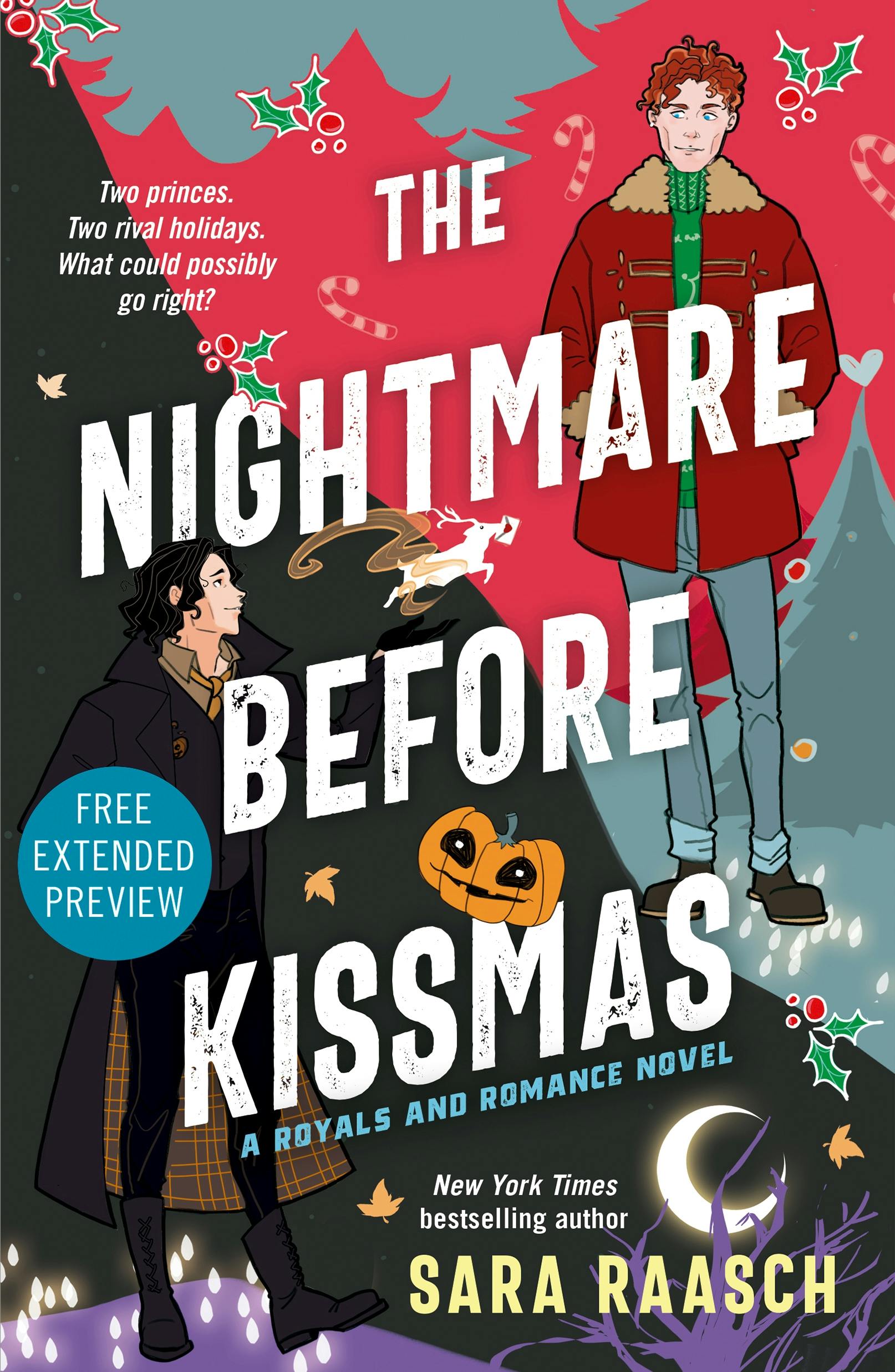 Cover for the book titled as: Sneak Peek for The Nightmare Before Kissmas