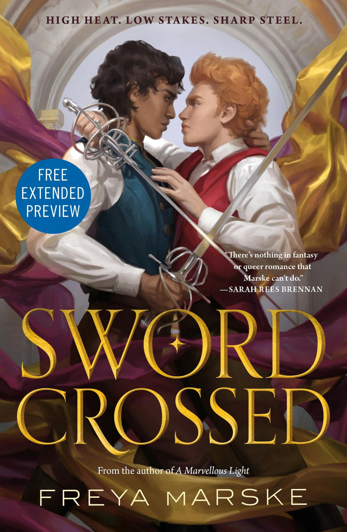 Cover for the book titled as: Sneak Peek for Swordcrossed