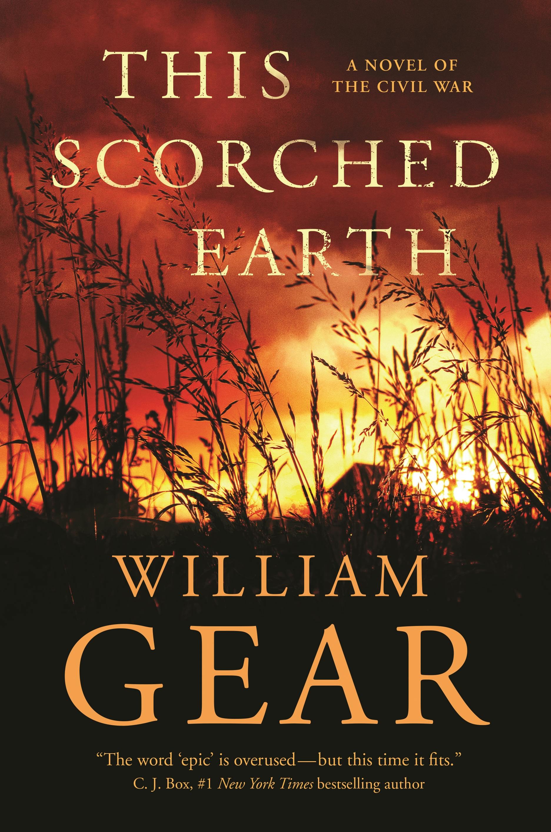 Cover for the book titled as: This Scorched Earth