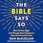 Book cover of The Bible Says So