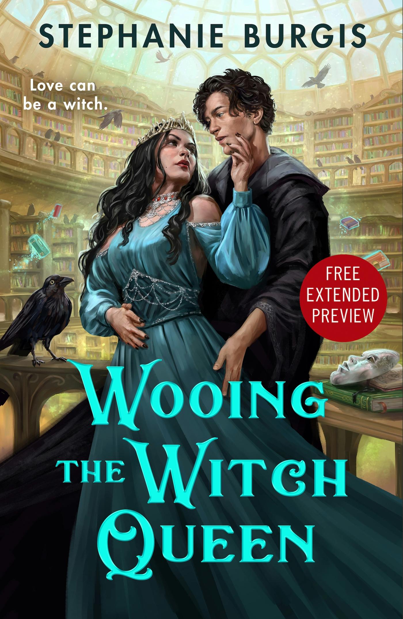 Cover for the book titled as: Sneak Peek for Wooing the Witch Queen