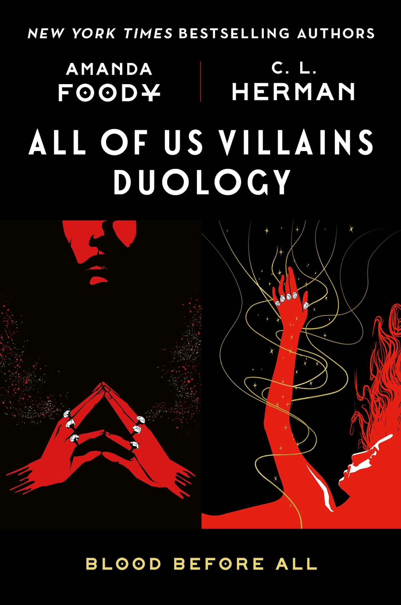 Cover for the book titled as: All of Us Villains Duology