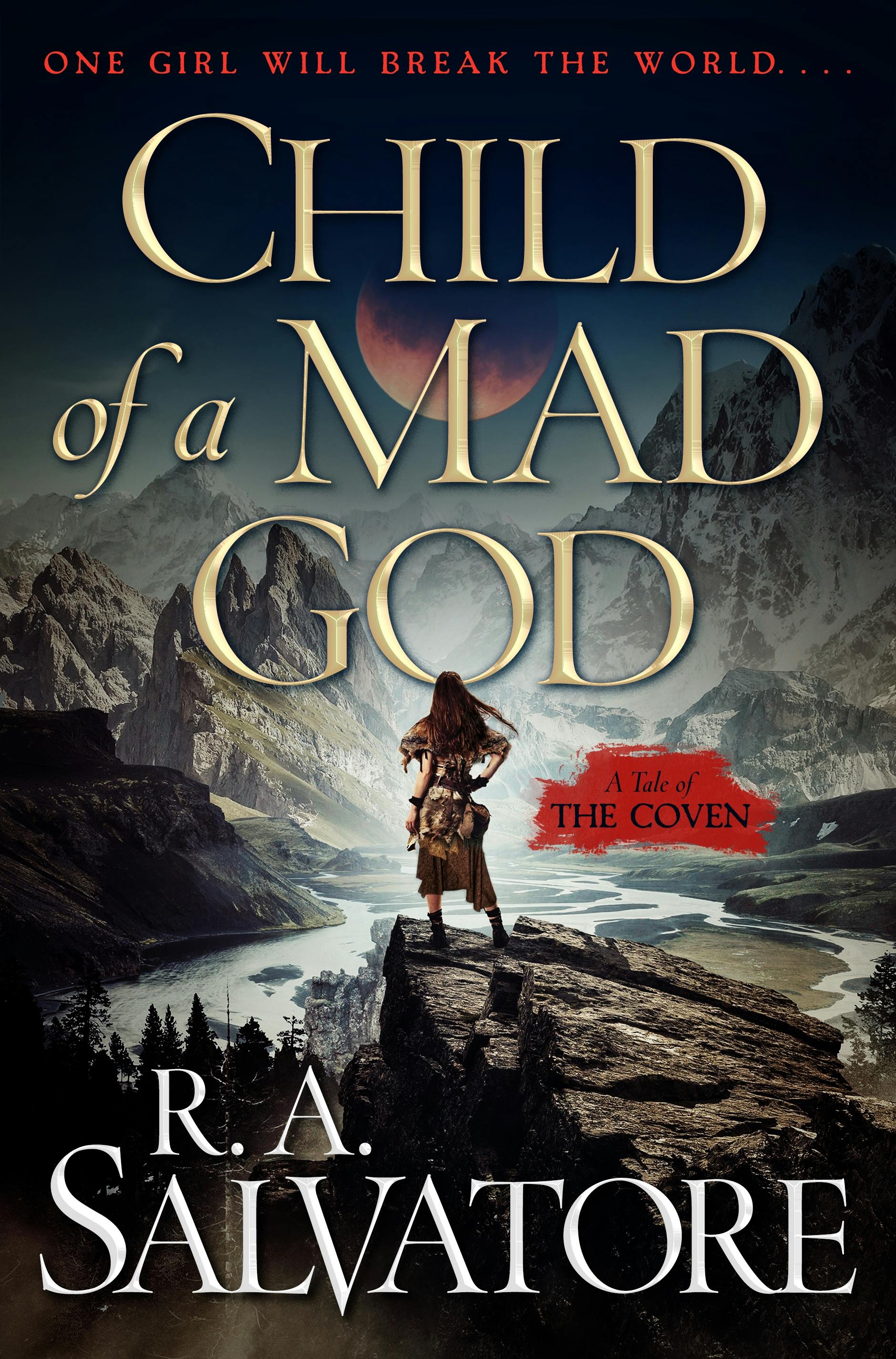 Cover for the book titled as: Child of a Mad God